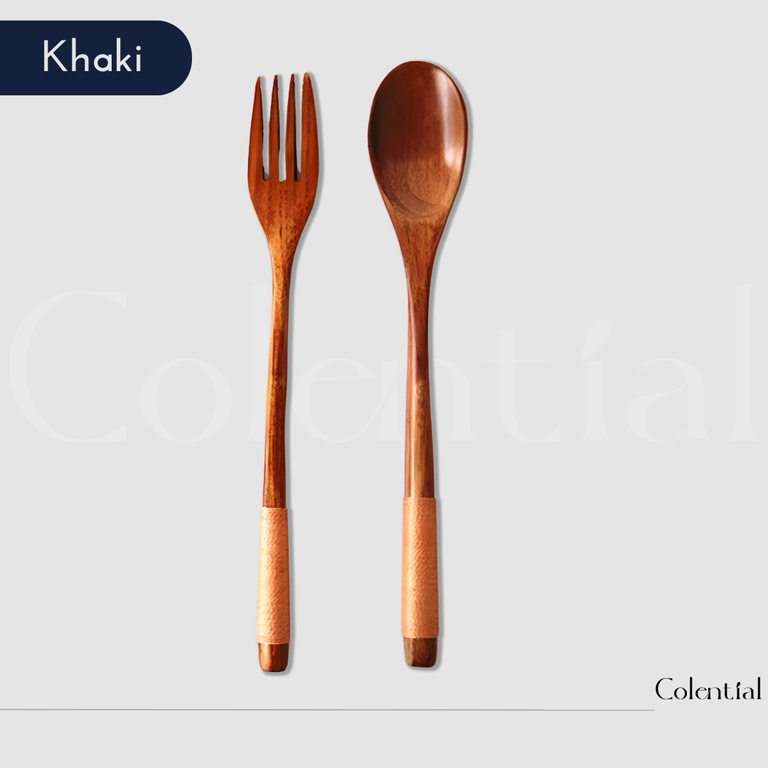 Colential Premium Kitchen Wooden Bamboo Utensil | Avaialble in Pack of 1-10 - K1209