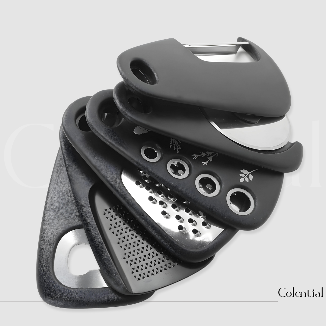 Colential Multi-Purpose Kitchen Gadget | Stainless Steel | Portable | Secure Grip - K2973