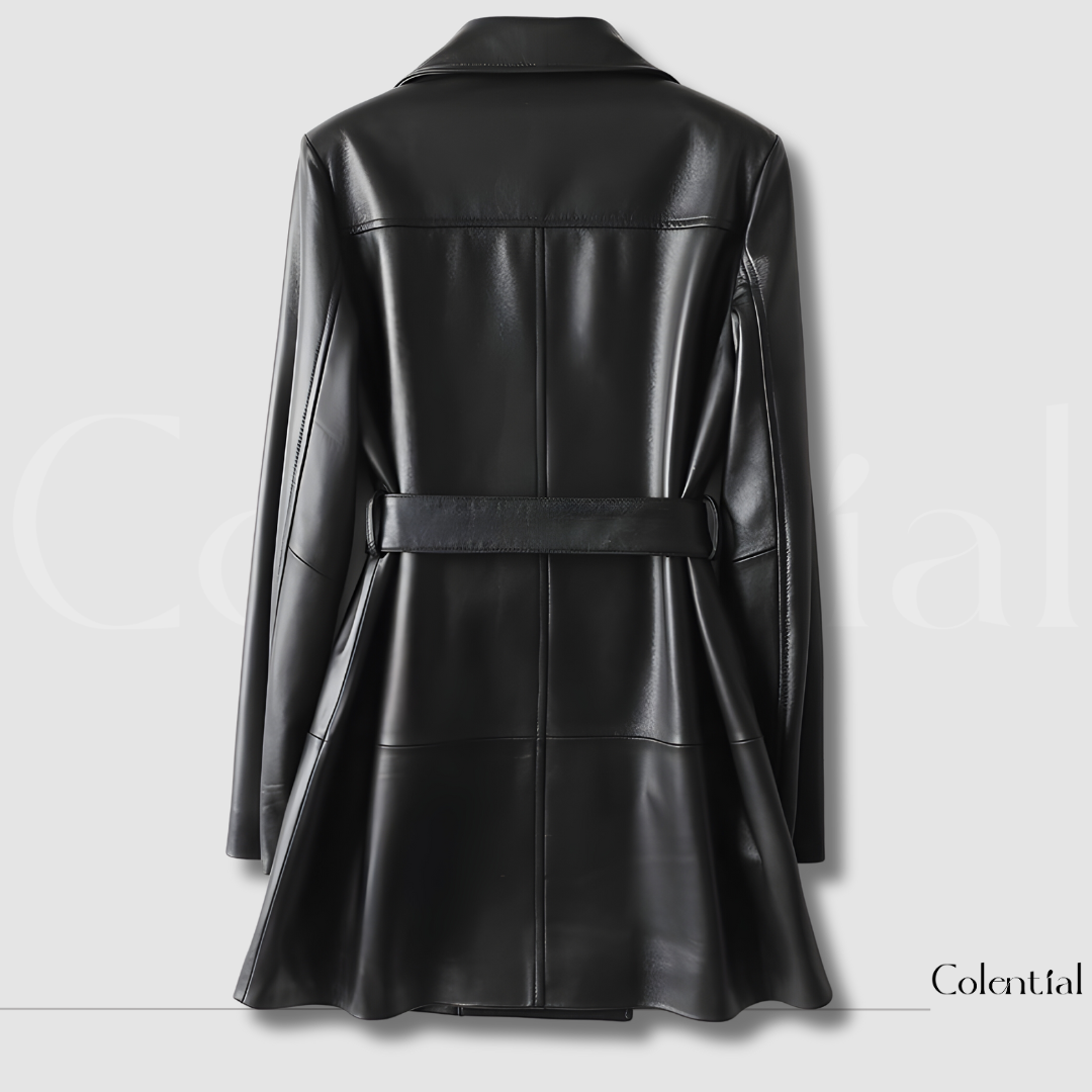 Colential Women's Leather Jacket - C9001