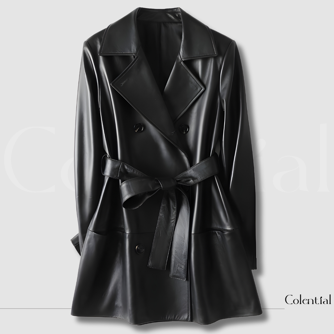 Colential Women's Leather Jacket - C9001