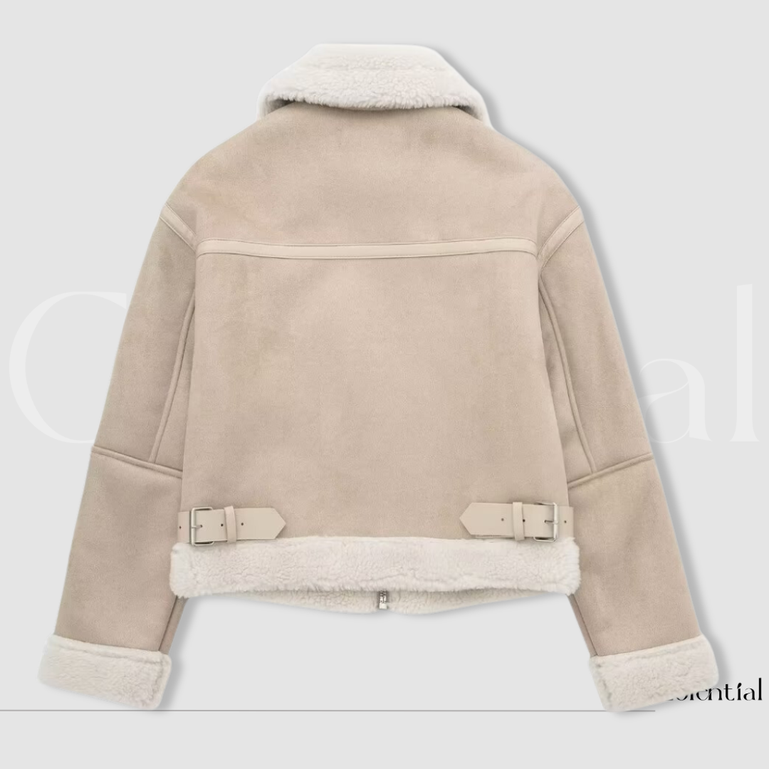 Colential Women's Suede Jacket - C9003