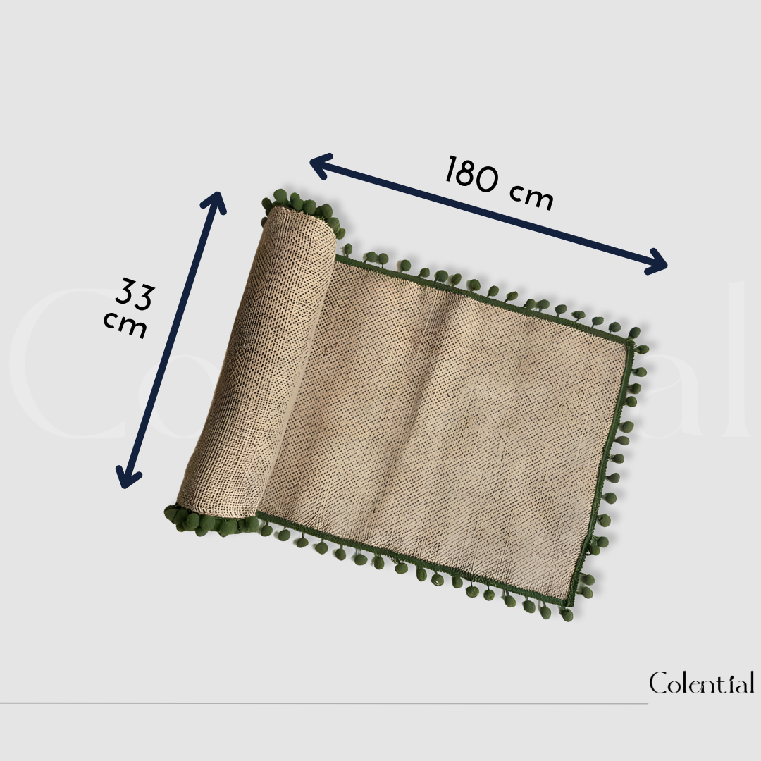 Colential Table Decoration Jule Flag - K1223