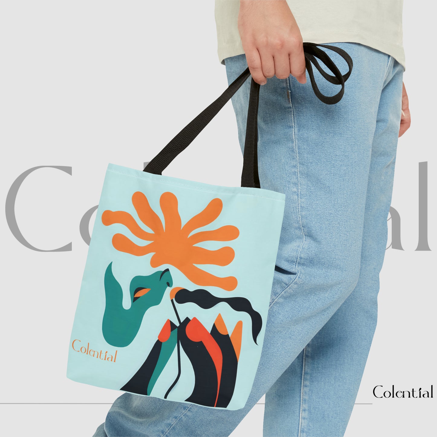 Colential AOP Tote Bag - CT001