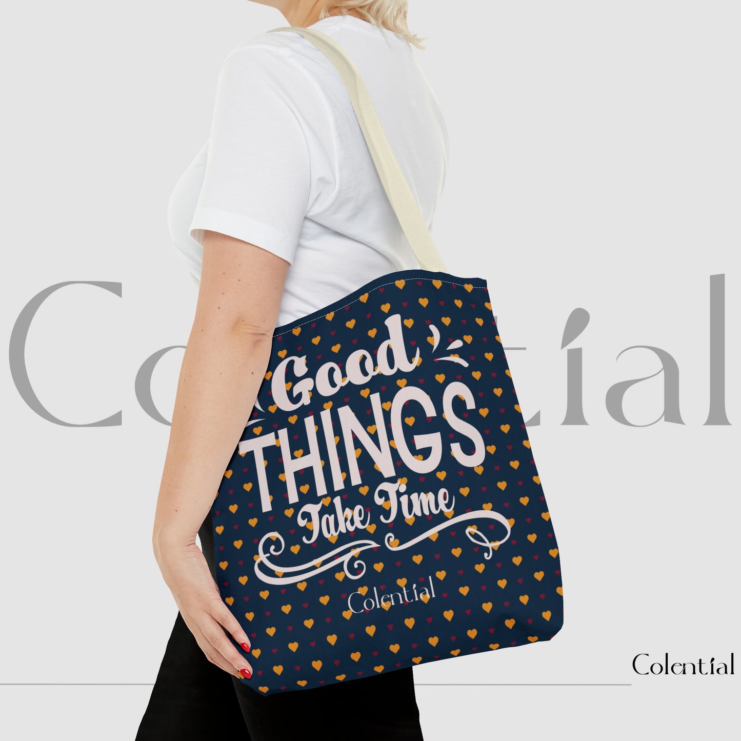 Colential AOP Tote Bag - CT007