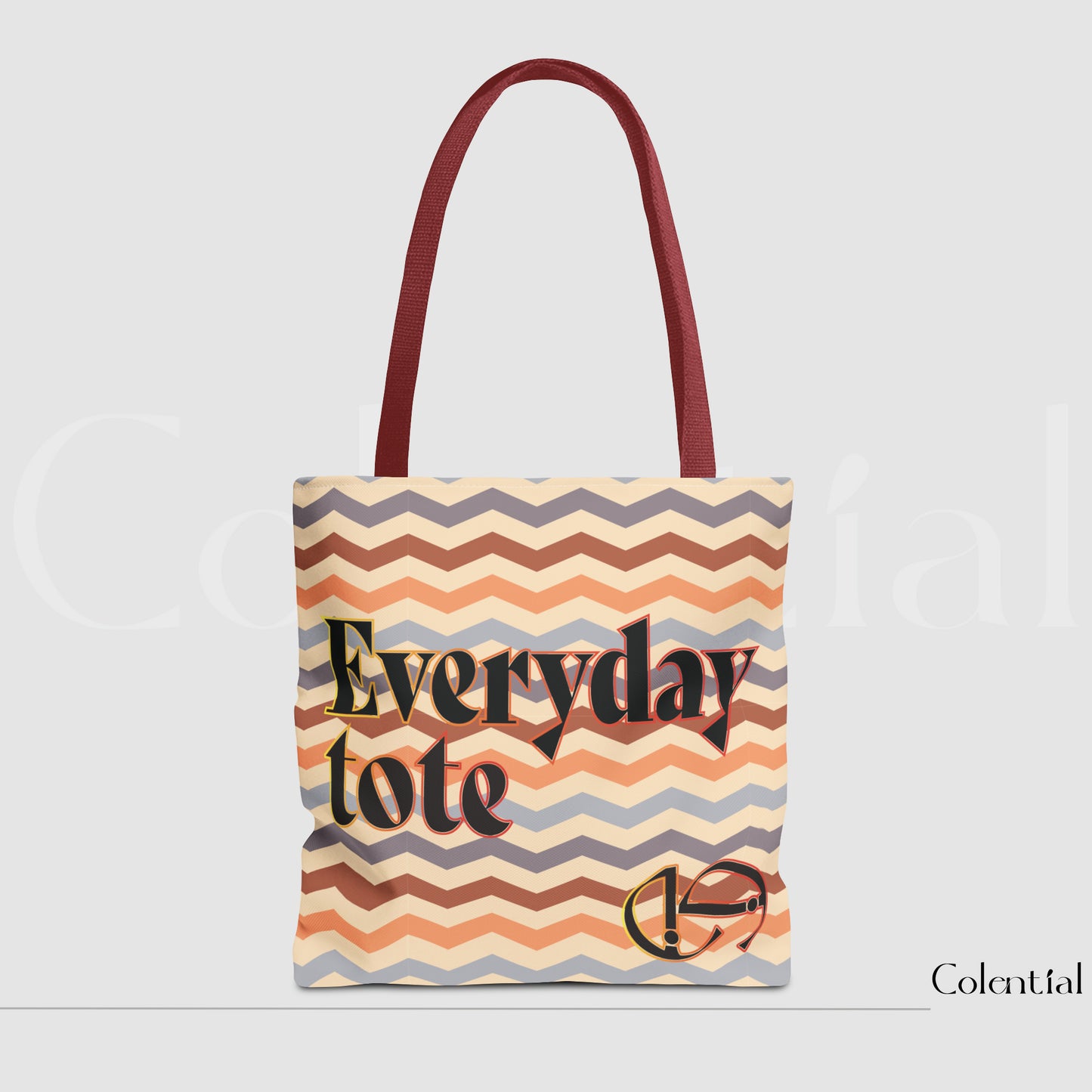 Colential AOP Tote Bag - CT002