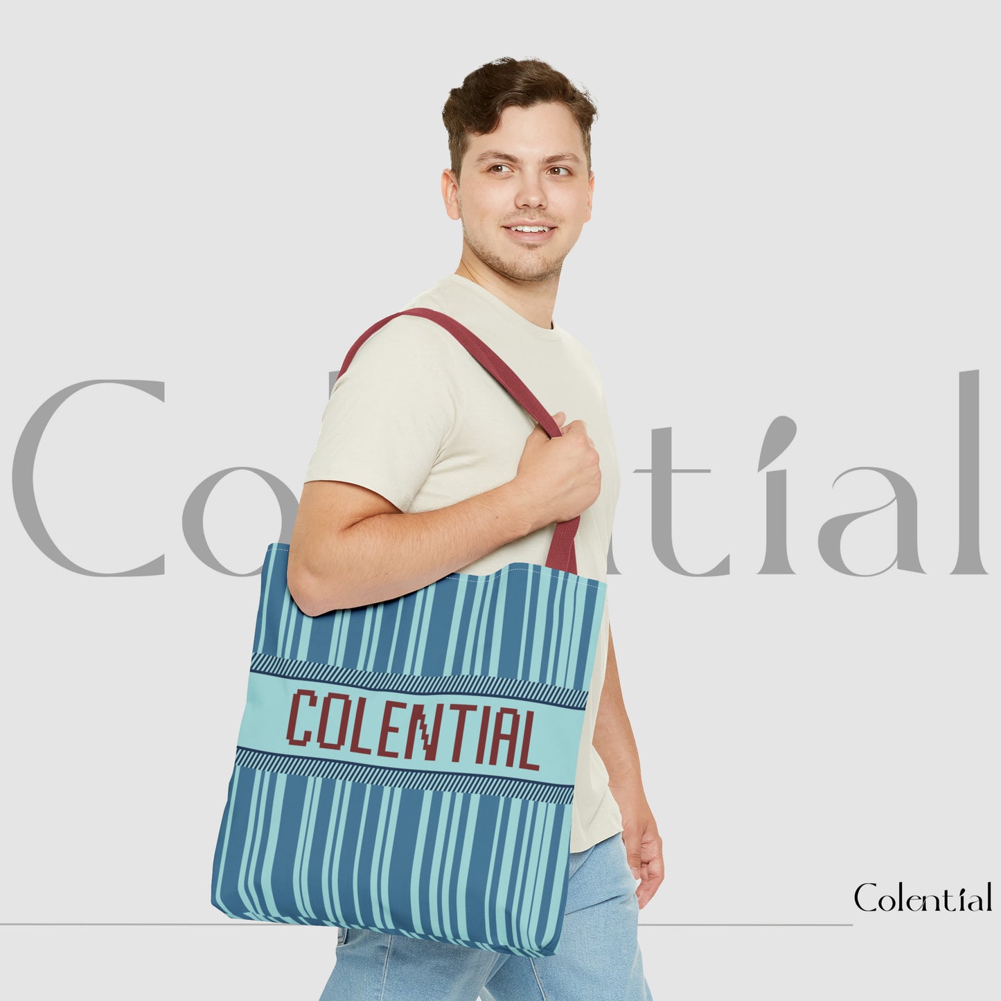 Colential AOP Tote Bag - CT008