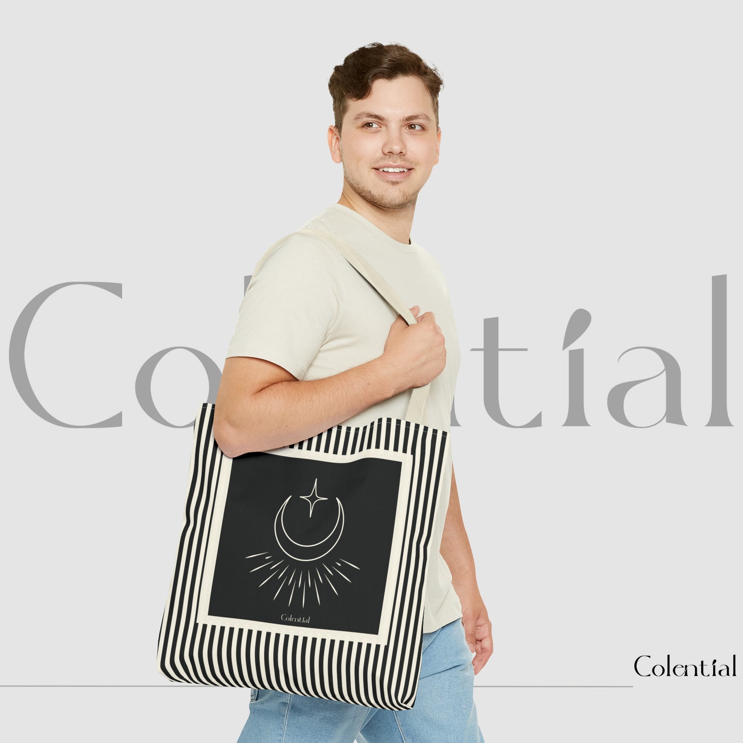 Colential AOP Tote Bag - CT015