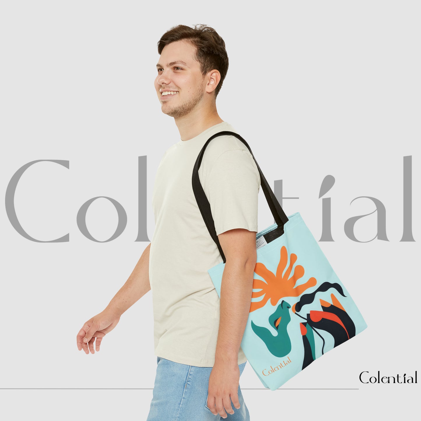 Colential AOP Tote Bag - CT001