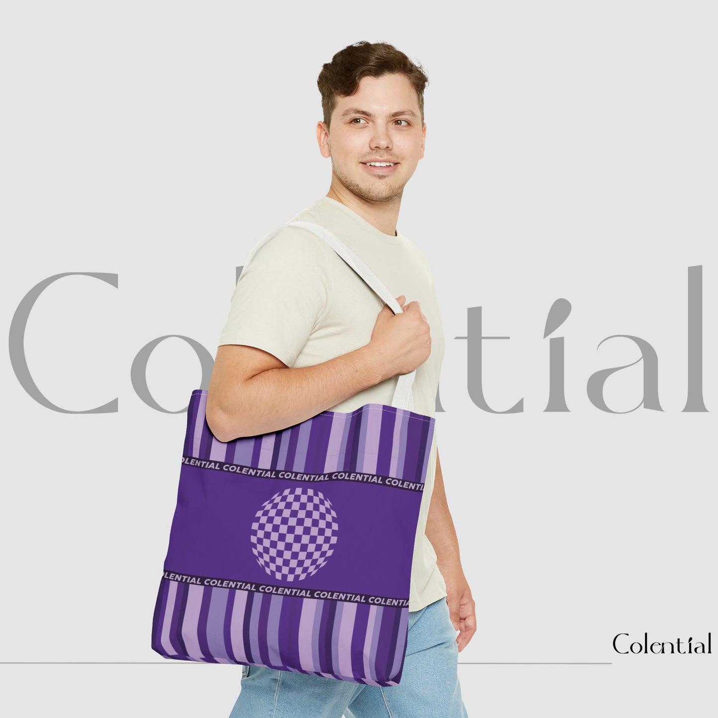 Colential AOP Tote Bag - CT010