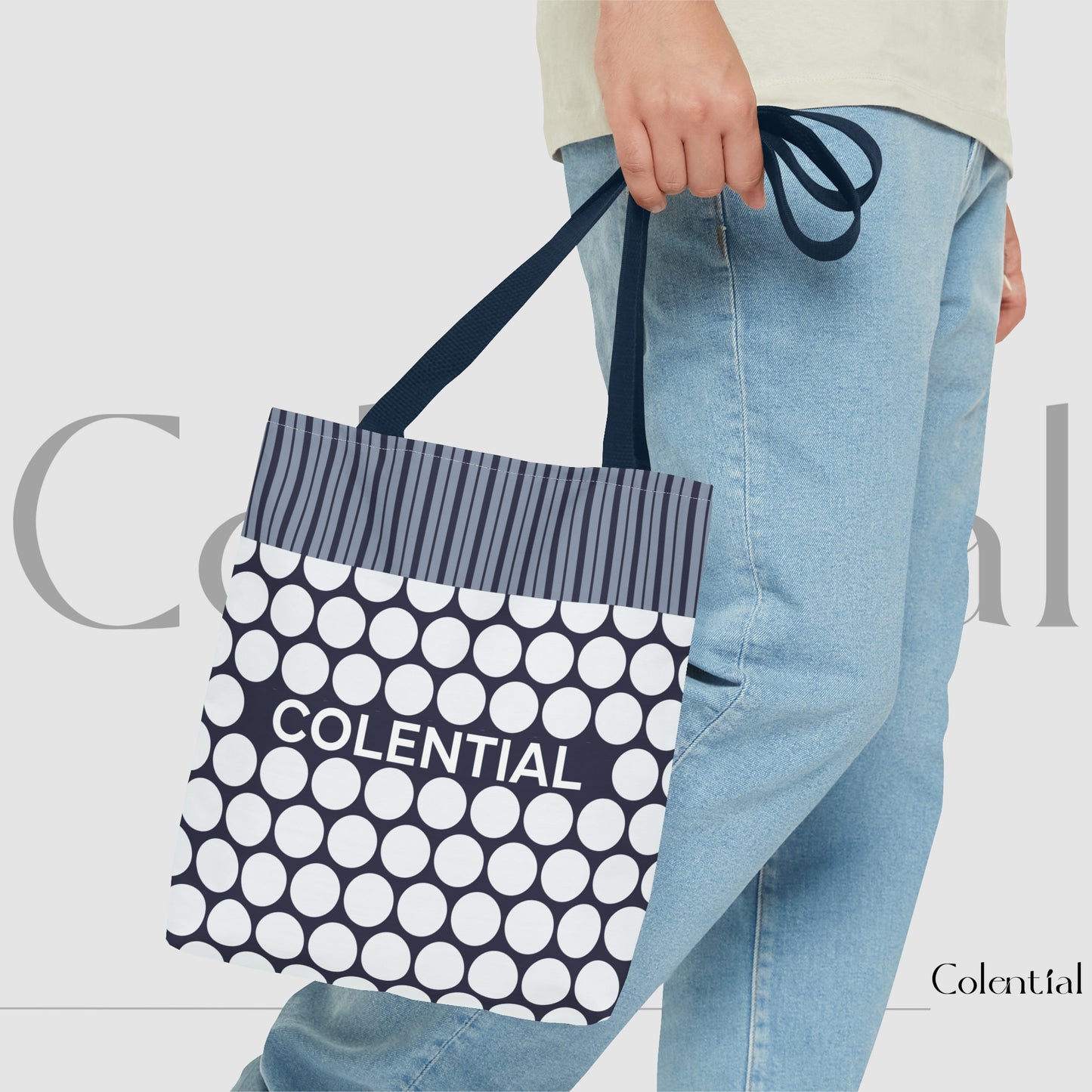 Colential AOP Tote Bag - CT006