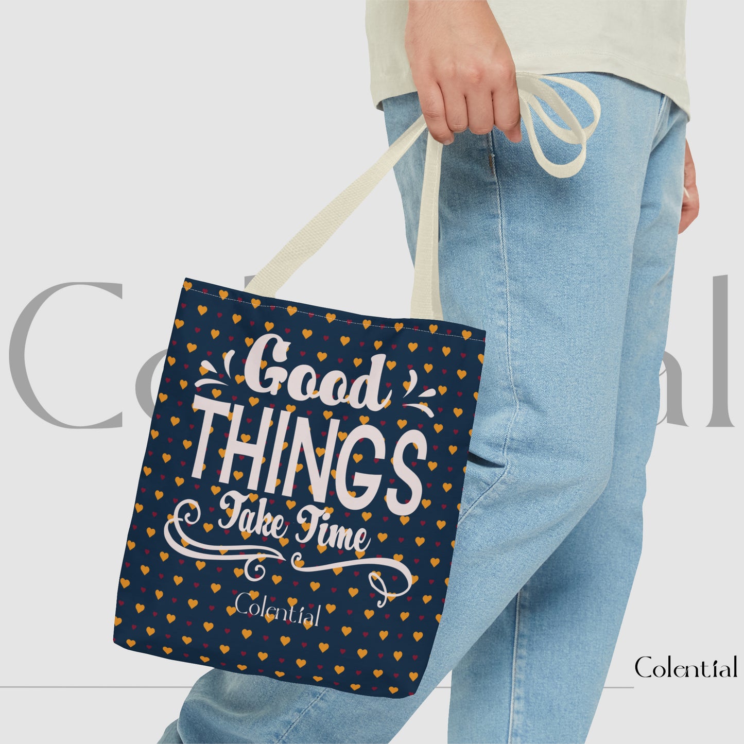 Colential AOP Tote Bag - CT007