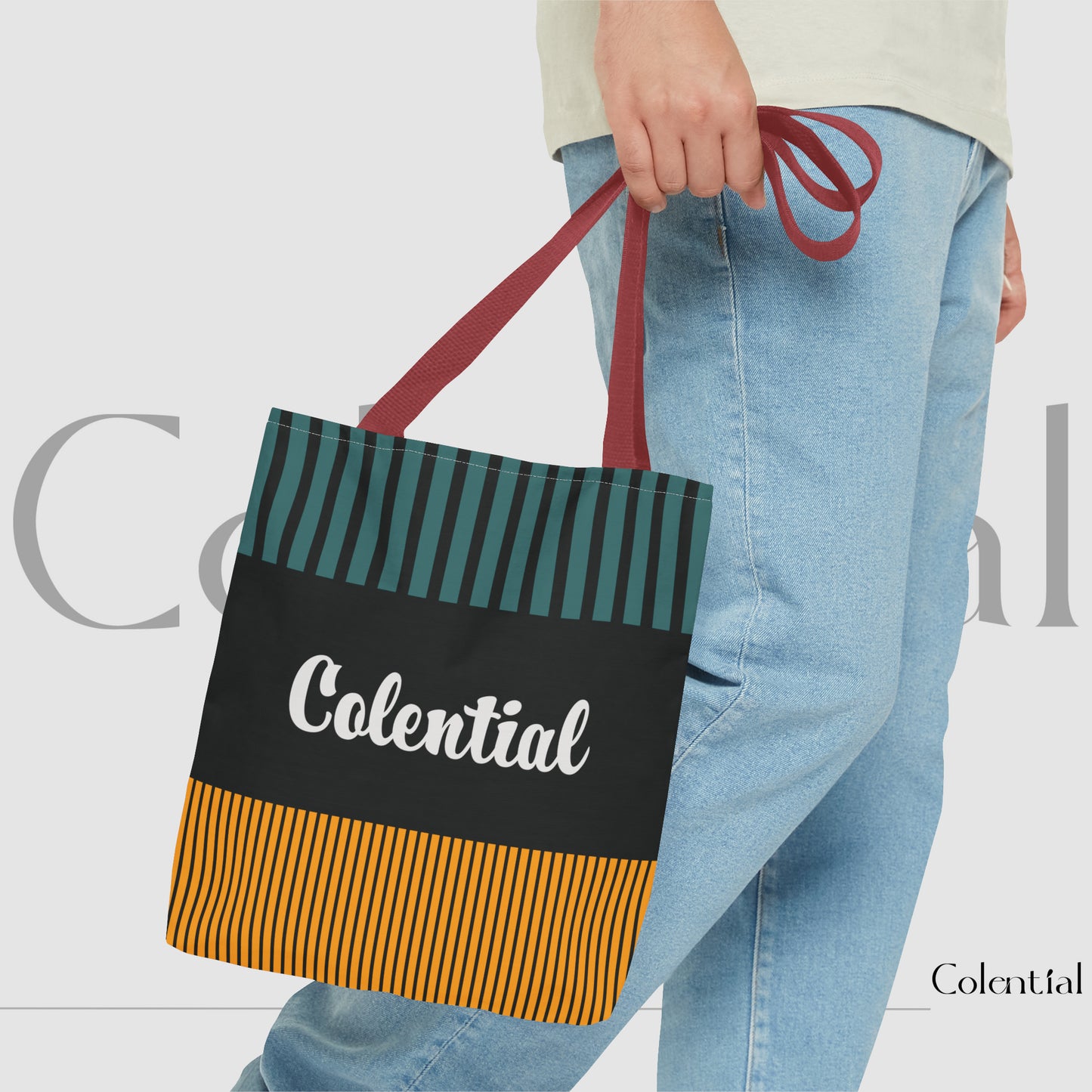 Colential AOP Tote Bag - CT003