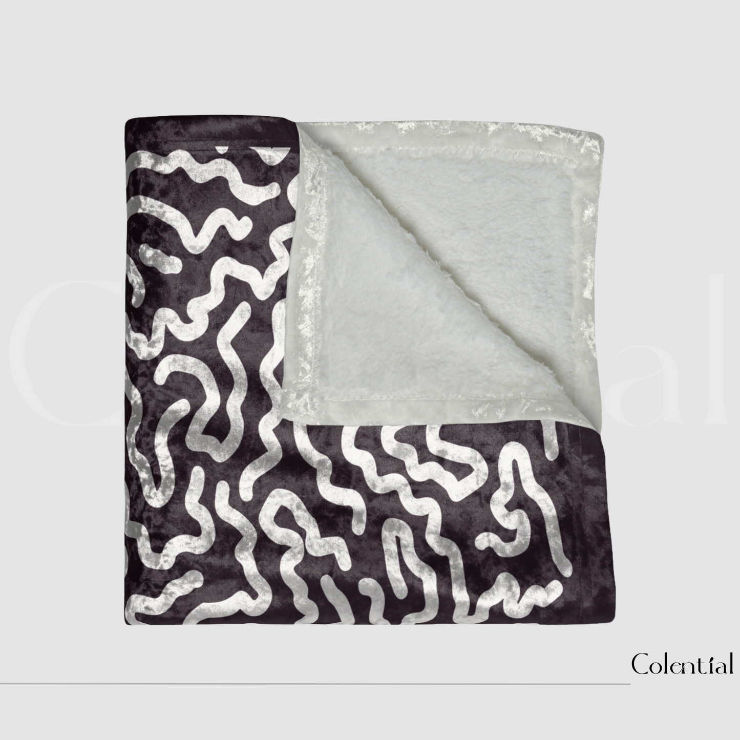 Colential Crushed Velvet Blanket - BV005