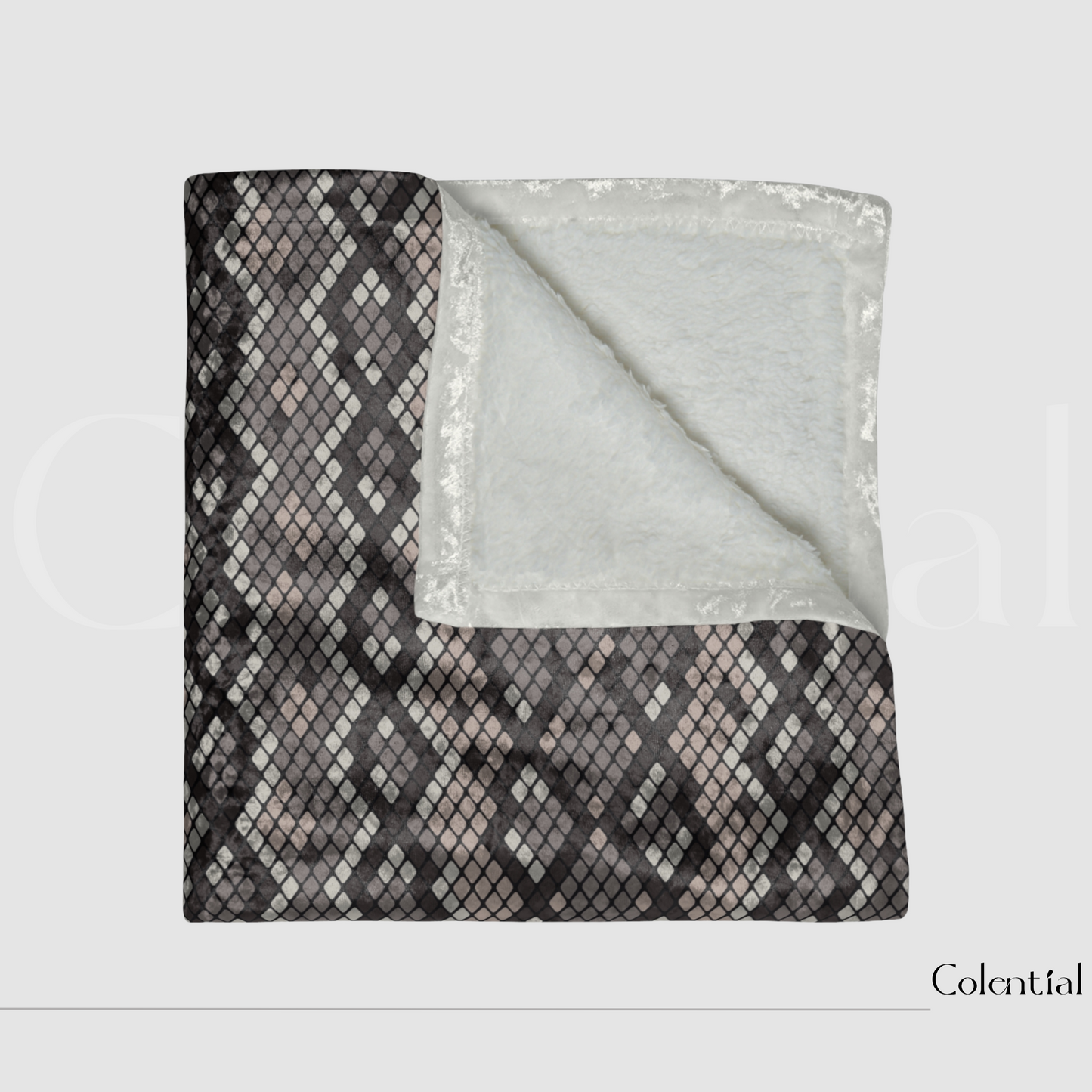 Colential Crushed Velvet Blanket - BV011