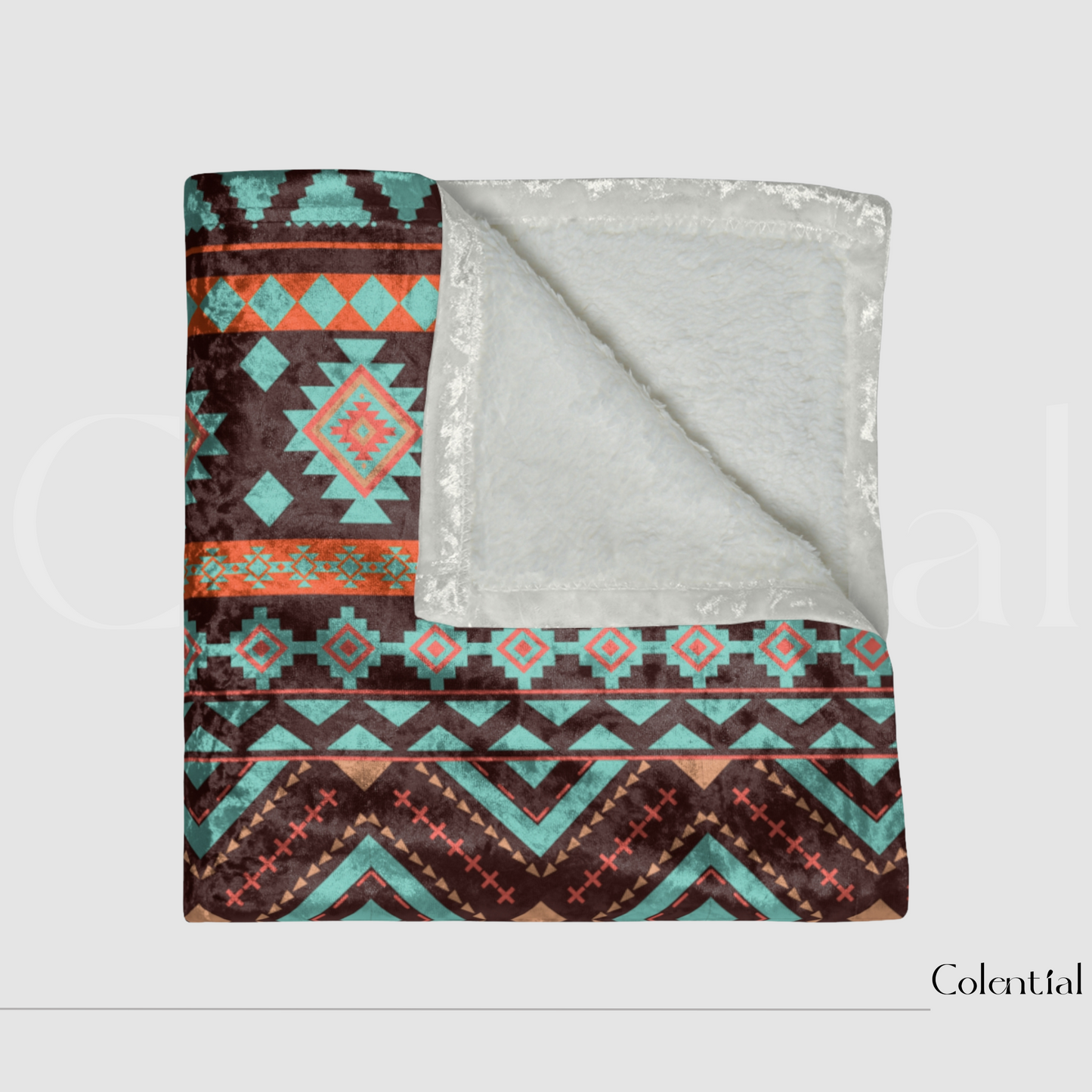 Colential Crushed Velvet Blanket - BV015