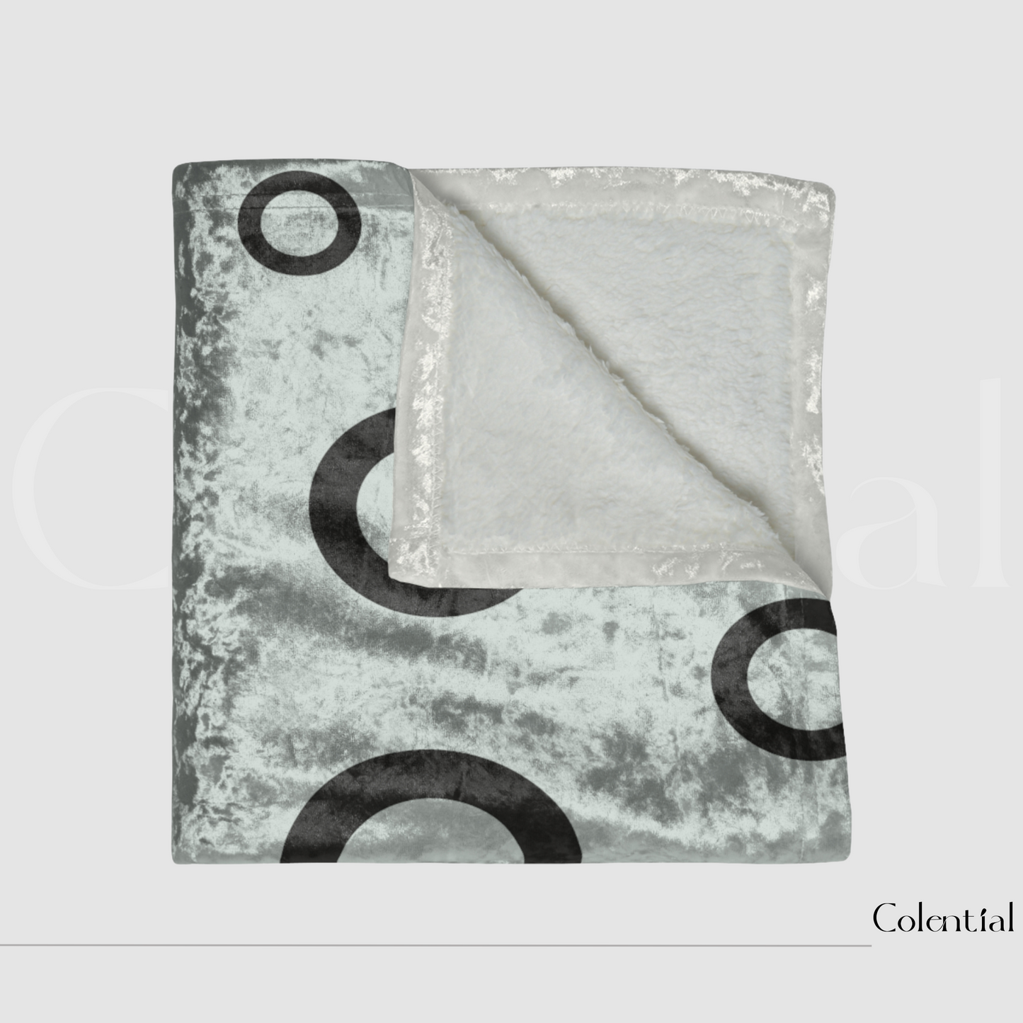 Colential Crushed Velvet Blanket - BV004