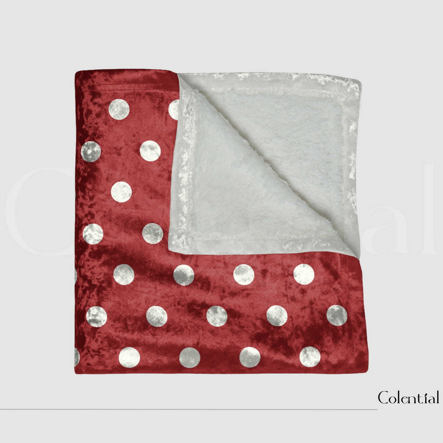 Colential Crushed Velvet Blanket - BV006