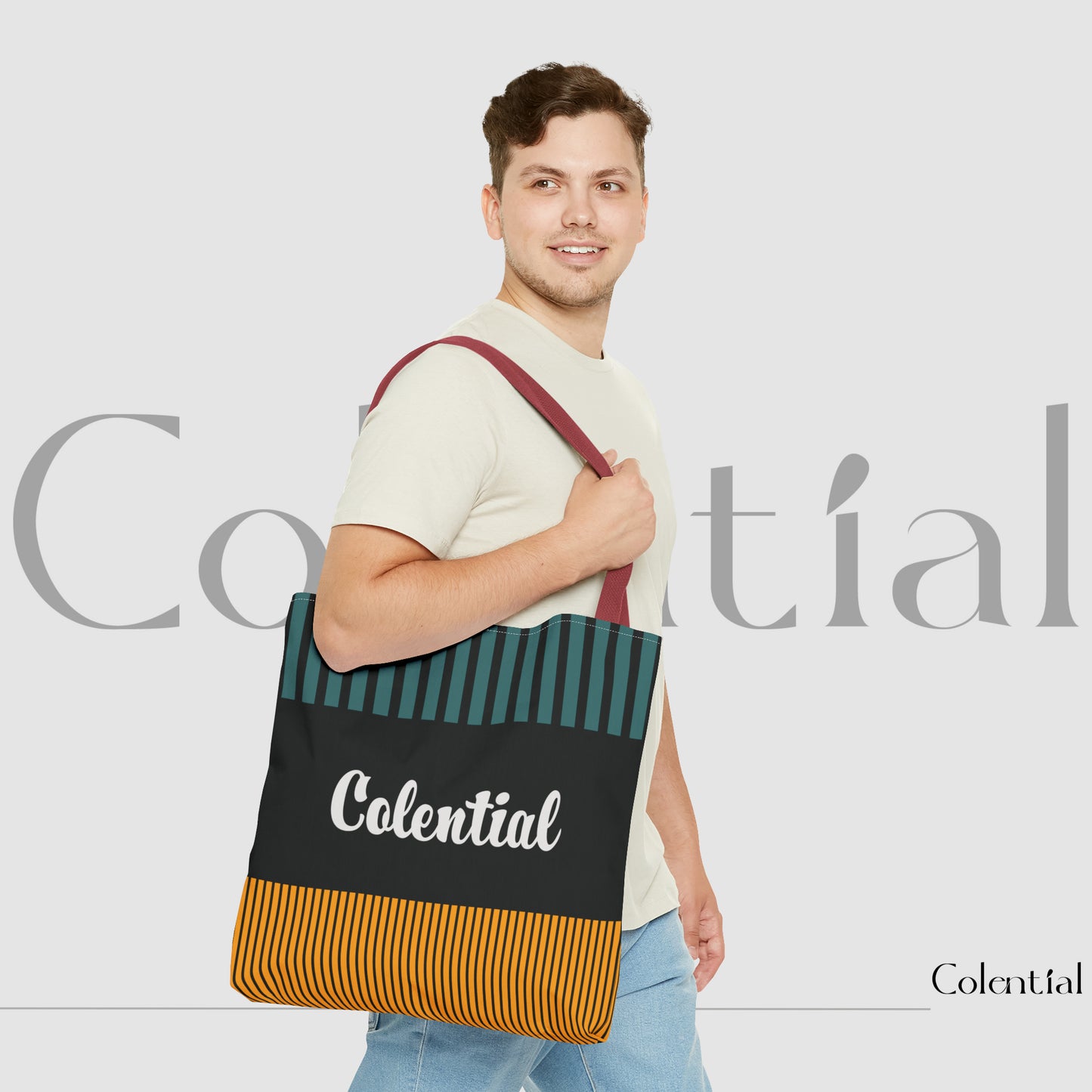 Colential AOP Tote Bag - CT003