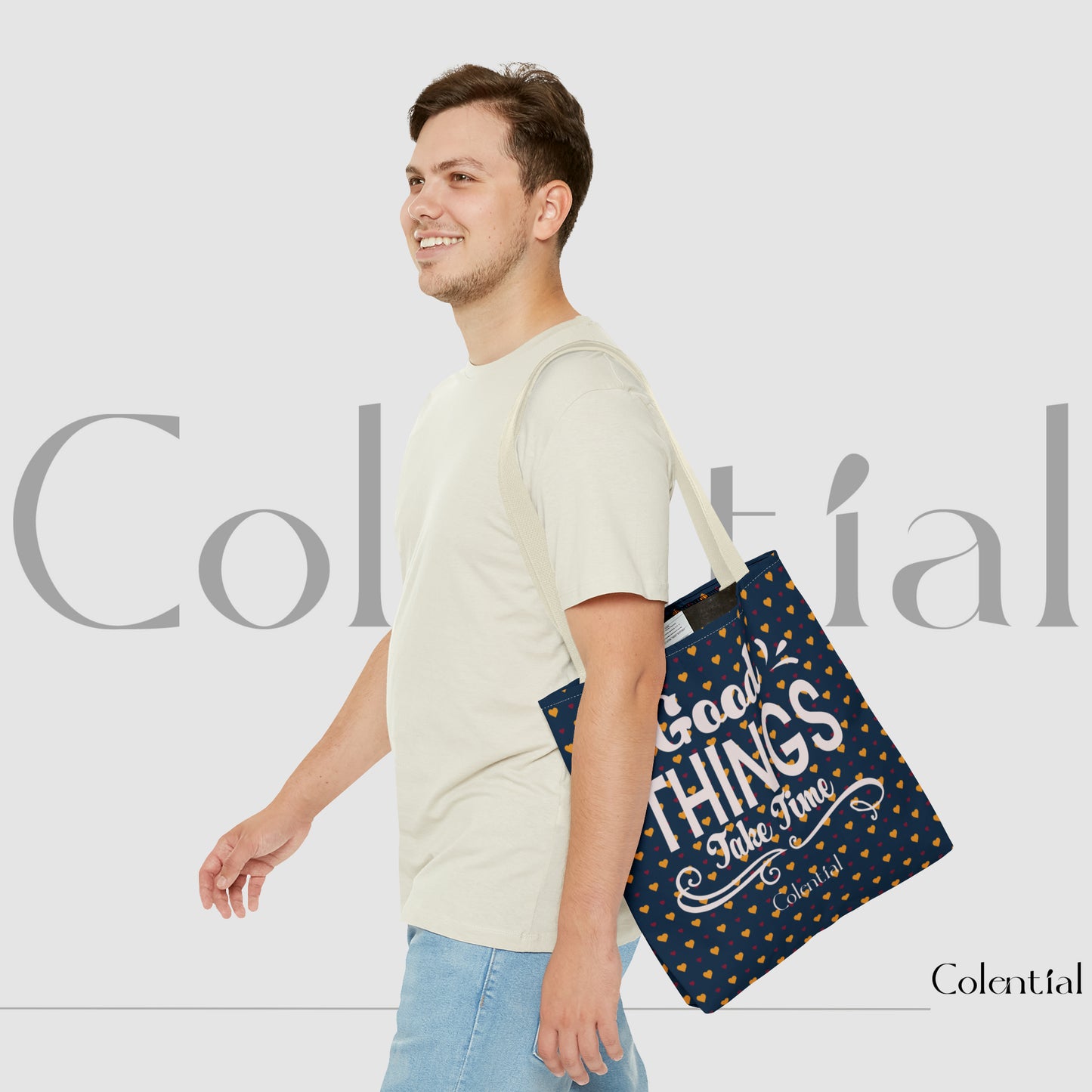 Colential AOP Tote Bag - CT007