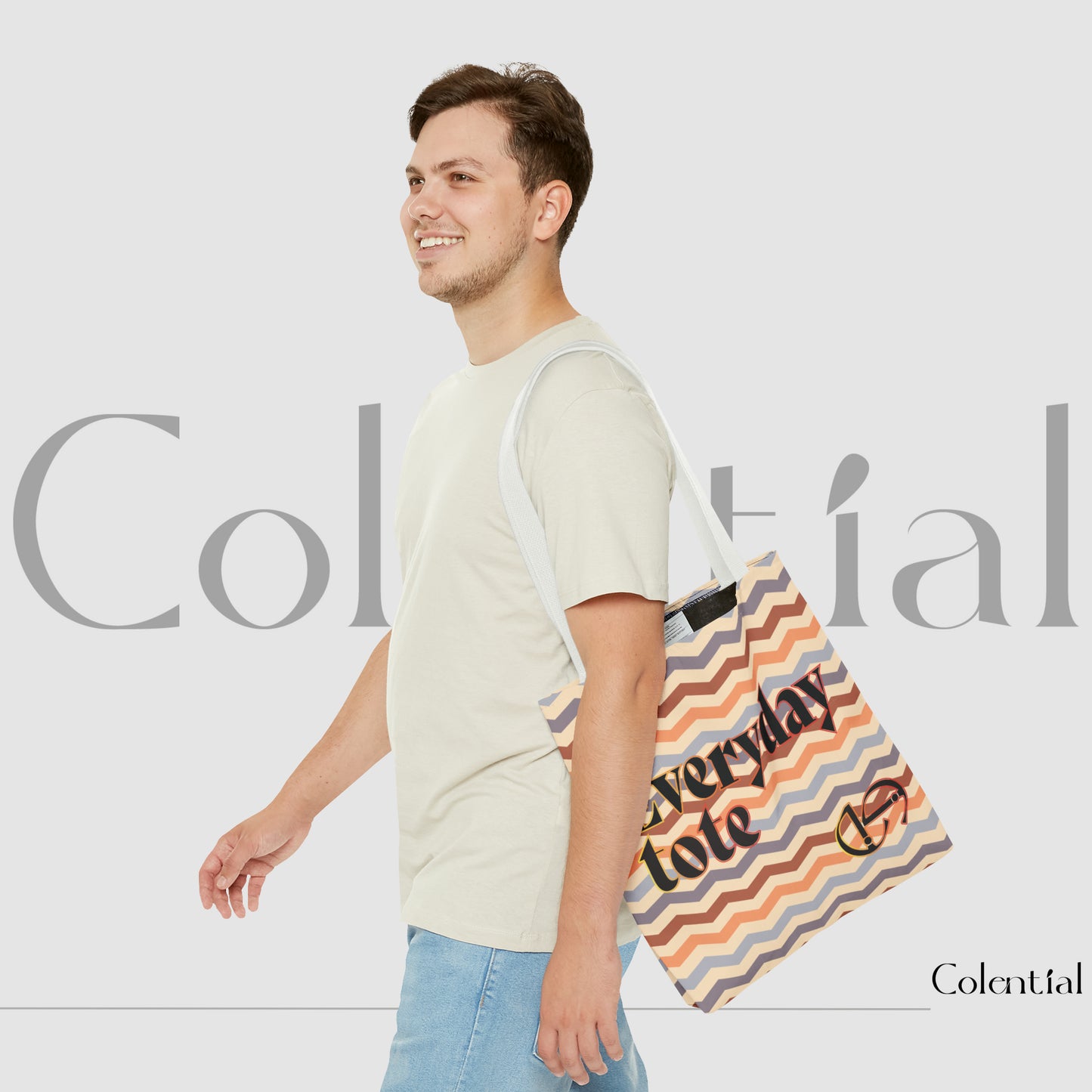 Colential AOP Tote Bag - CT002