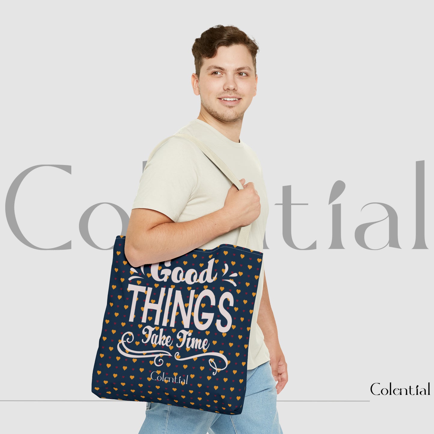 Colential AOP Tote Bag - CT007