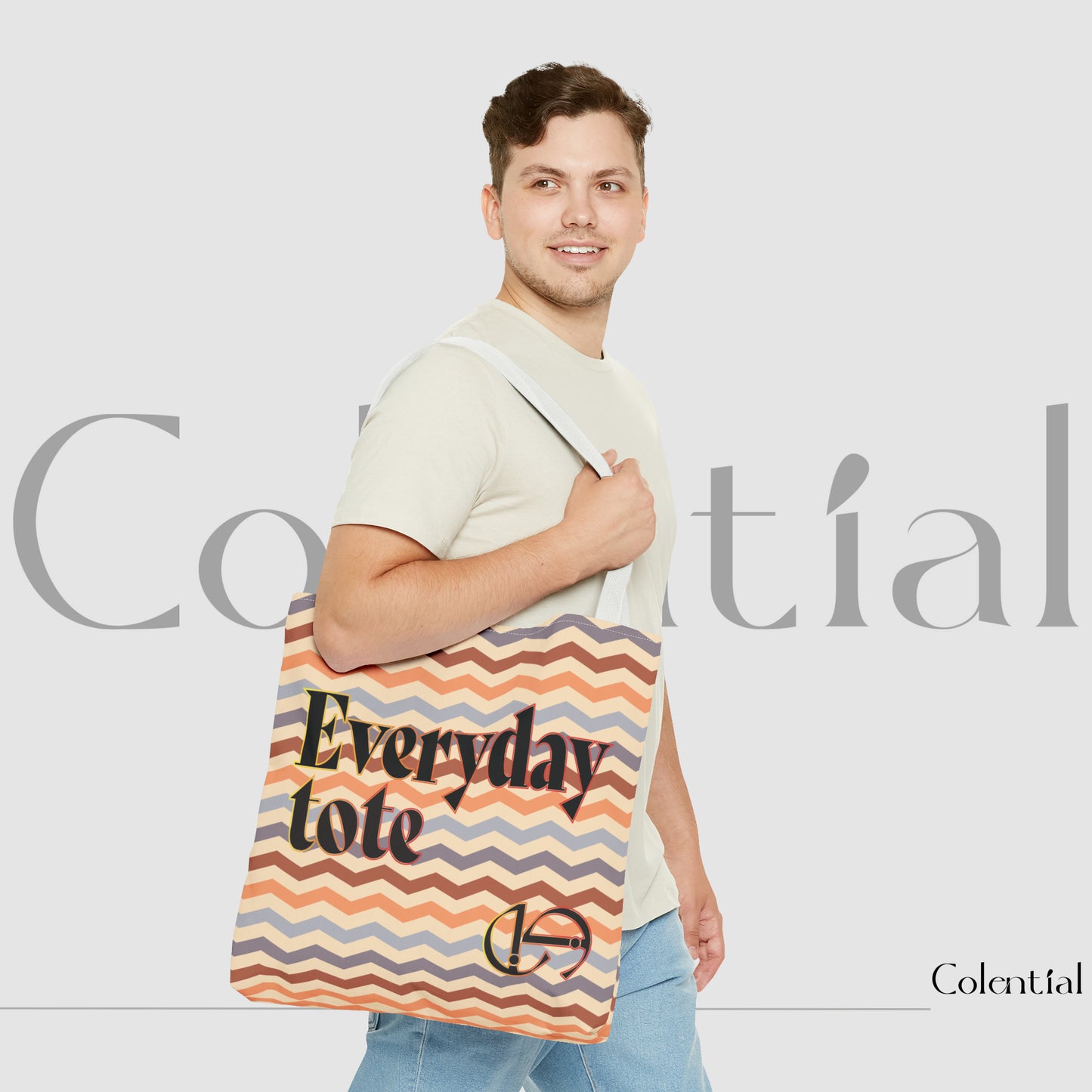 Colential AOP Tote Bag - CT002