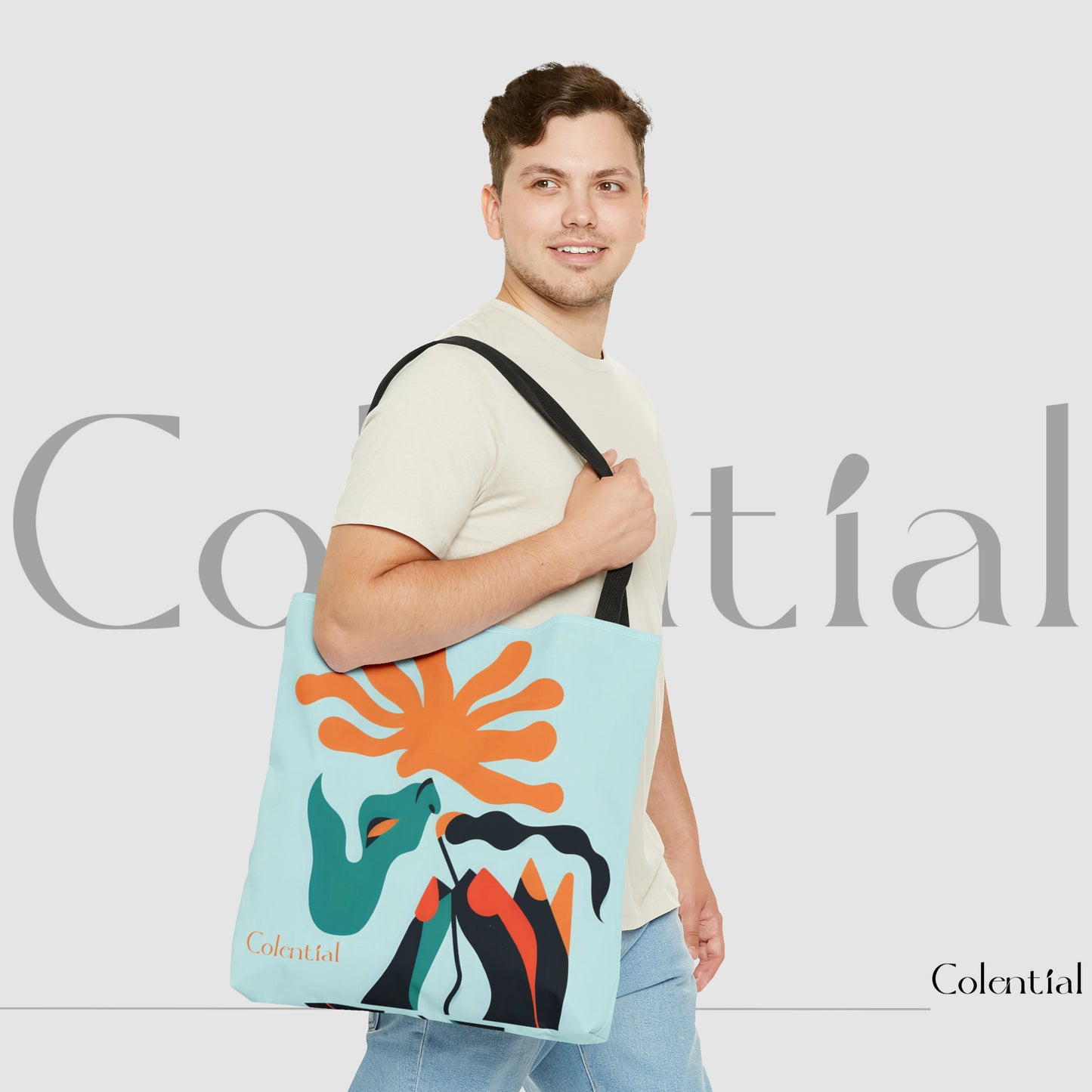 Colential AOP Tote Bag - CT001