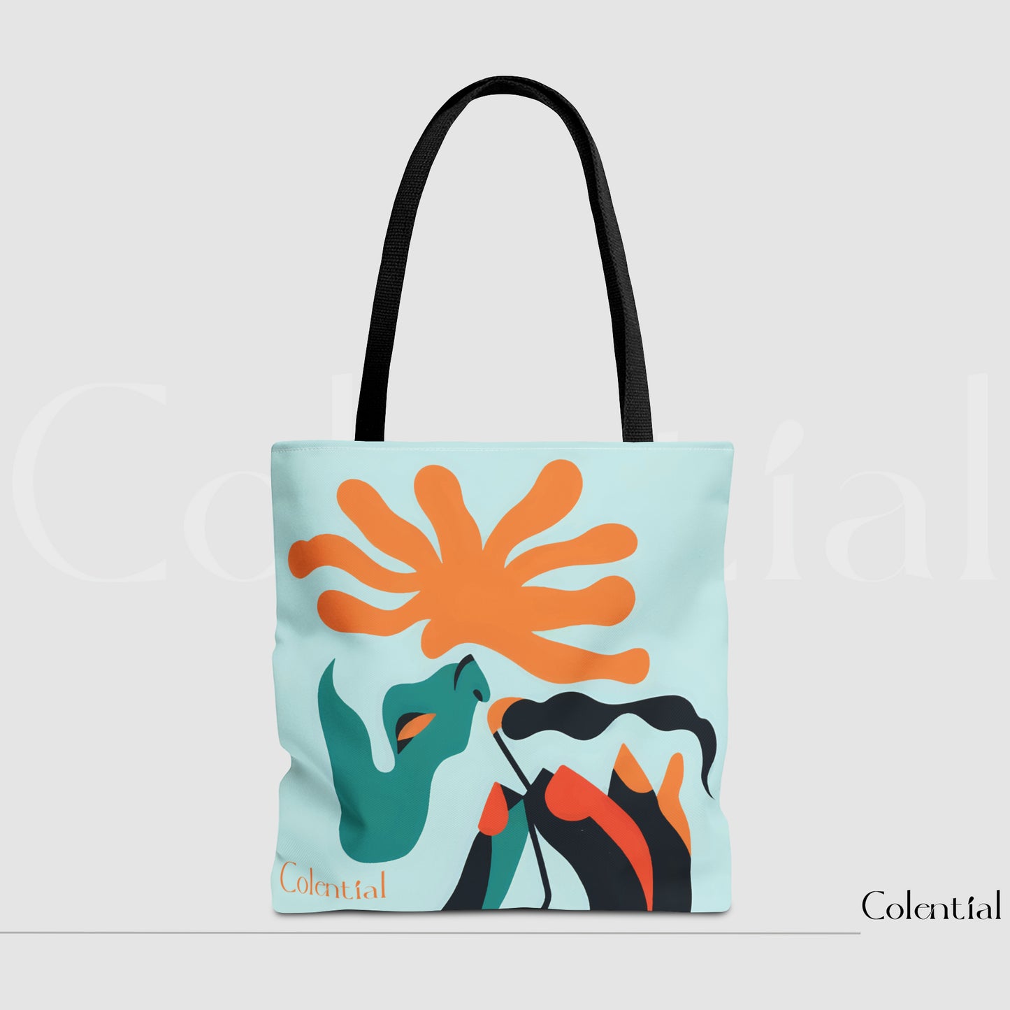 Colential AOP Tote Bag - CT001