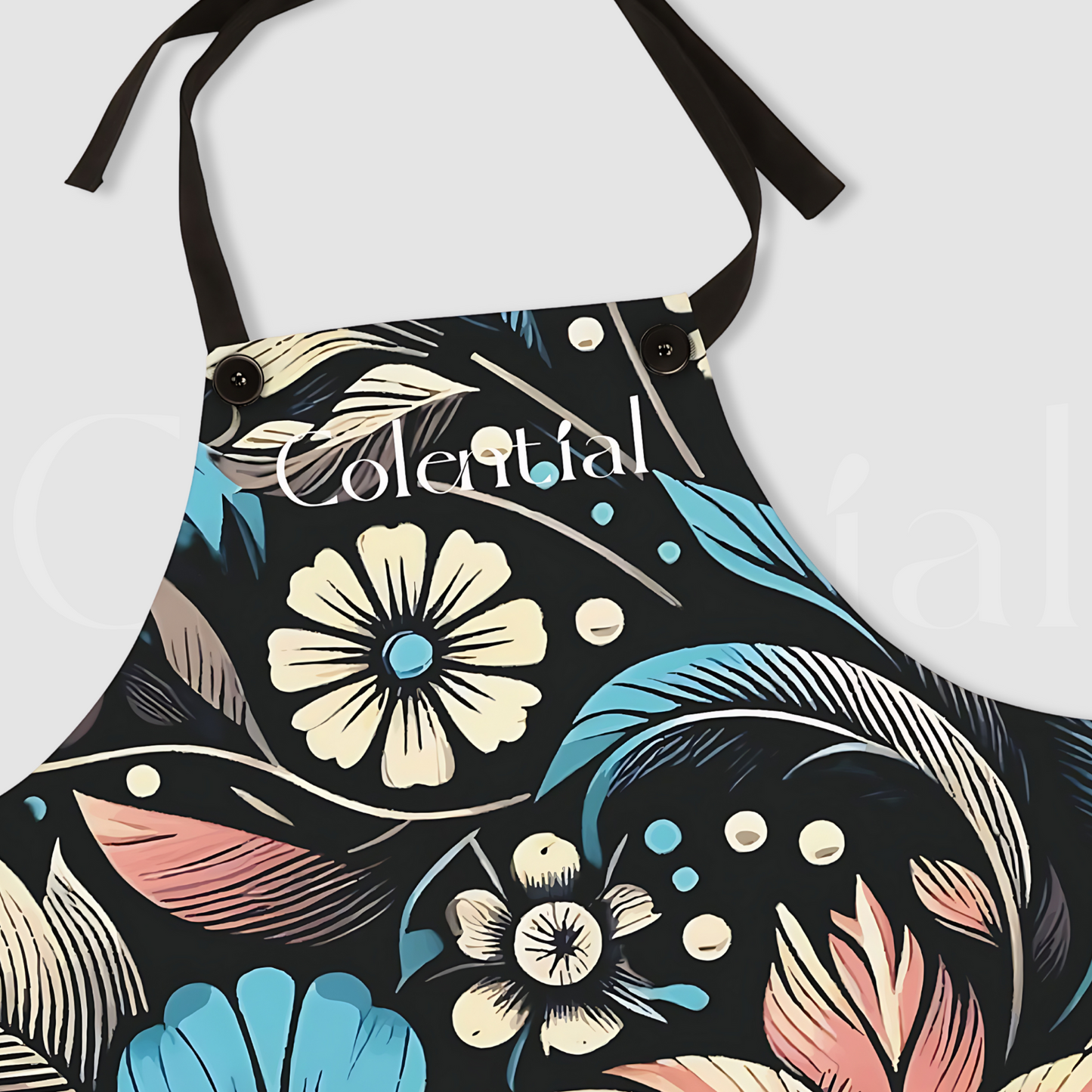 Colential Kitchen Polyester Uni-Sex Apron - KO313