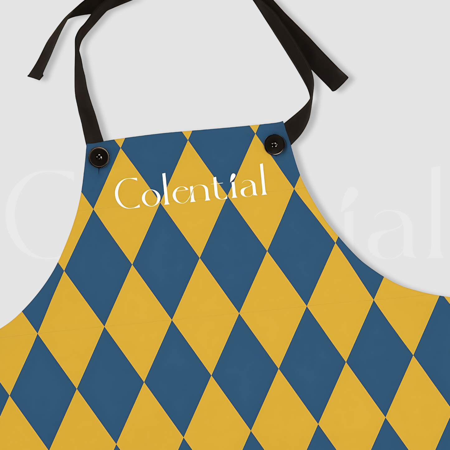 Colential Kitchen Polyester Uni-Sex Apron - K0314