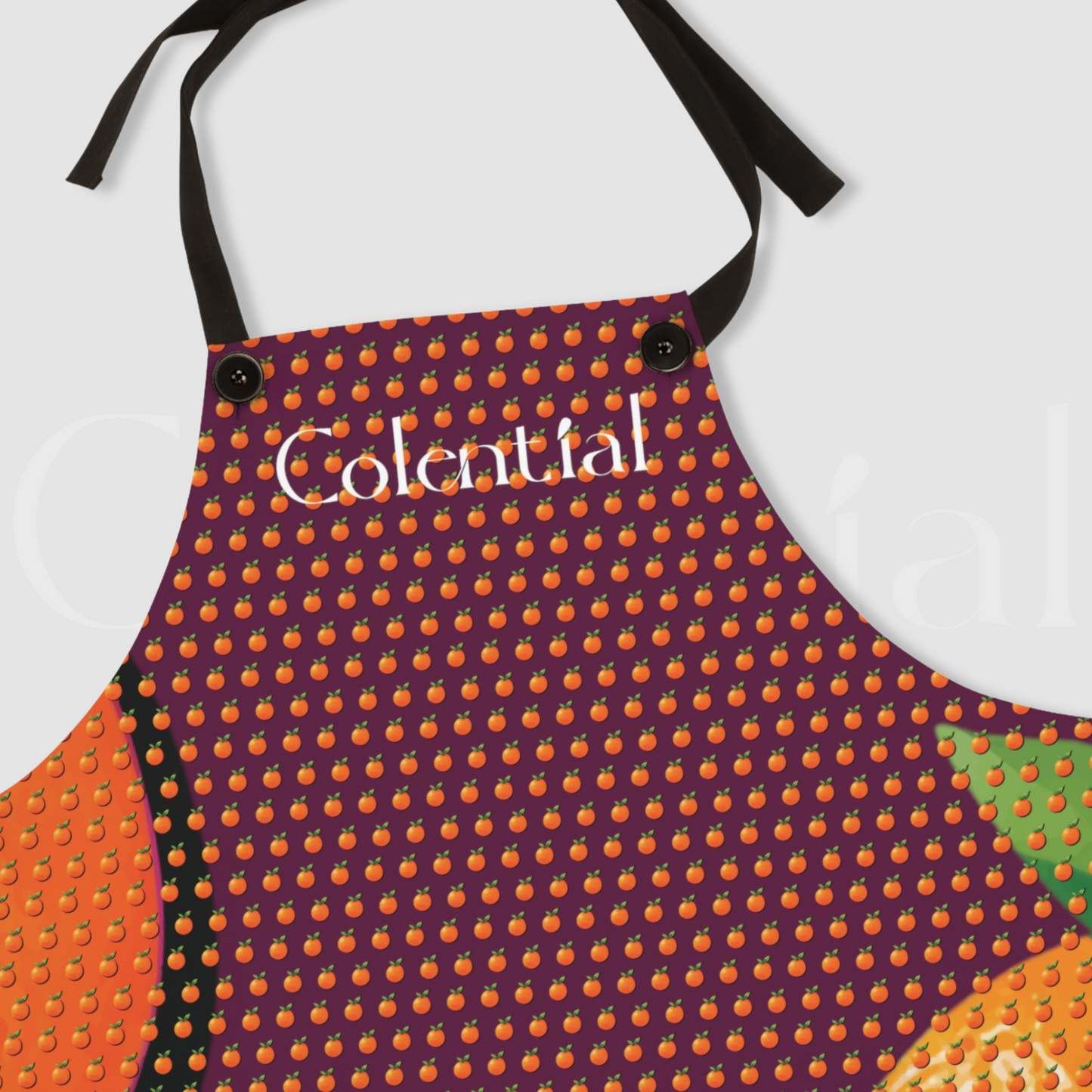 Colential Kitchen Polyester Uni-Sex Apron - K0311