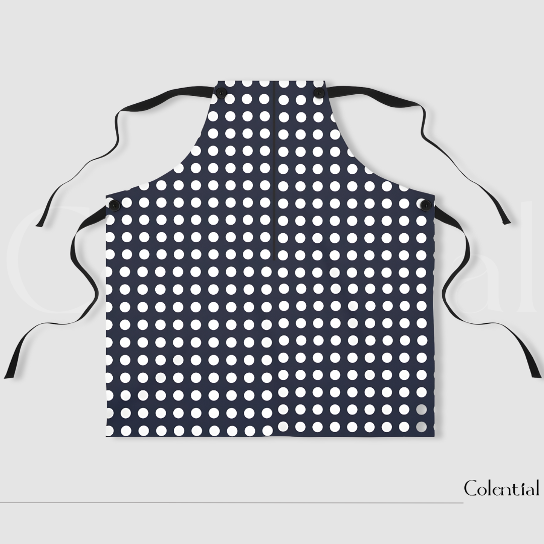 Colential Kitchen Polyester Uni-Sex Apron - K0302