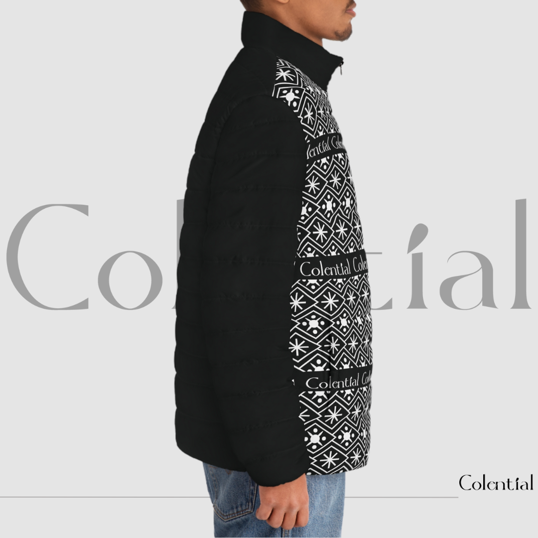 Colential Men's AOP Puffer Jacket - CQ001