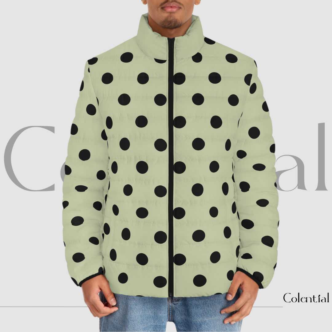 Colential Men's AOP Puffer Jacket - CQ000