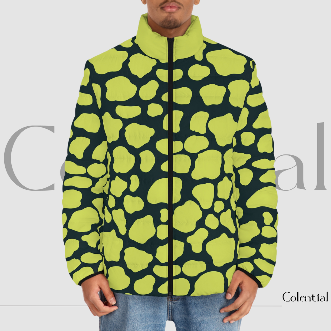 Colential Men's AOP Puffer Jacket - CQ003