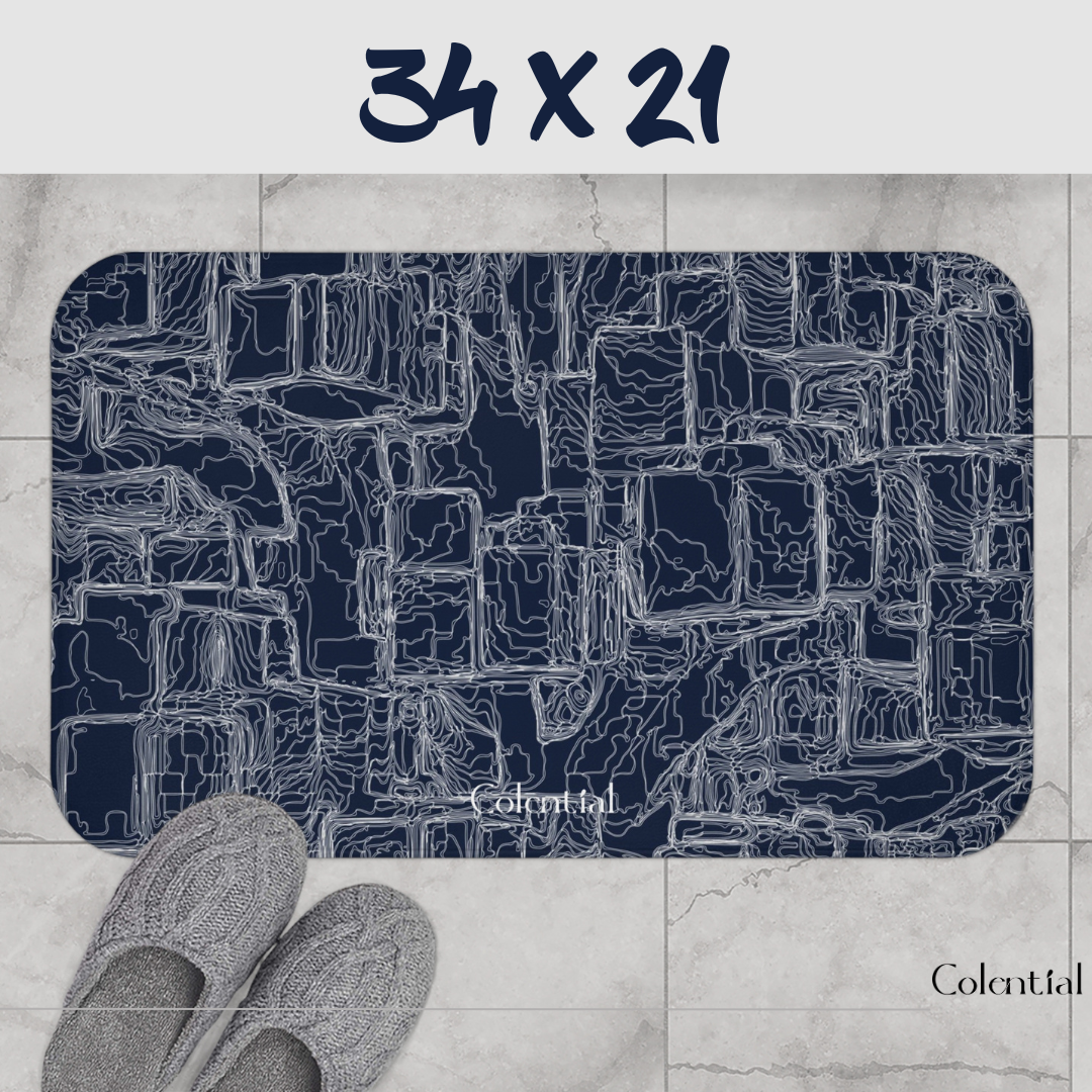 Colential Microfiber Bath Mat - BM004