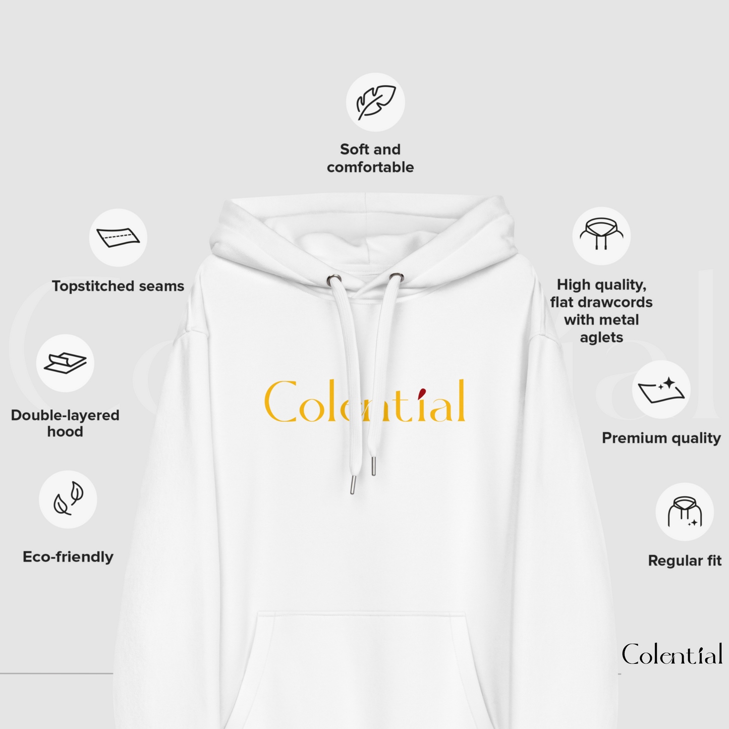 Colential Premium ECO Hoodie - GH002