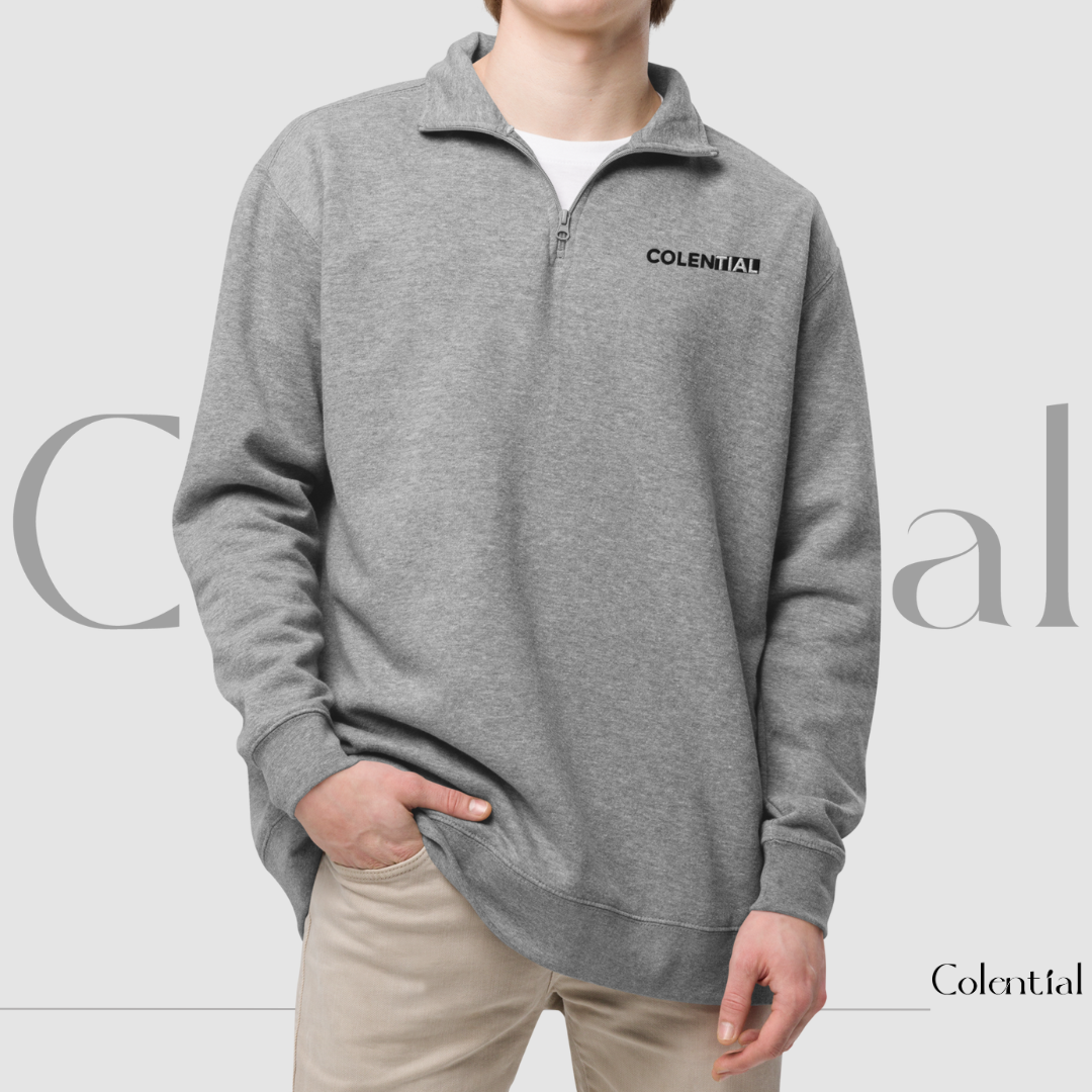 Colential Embroidered Fleece Pullover - SM010