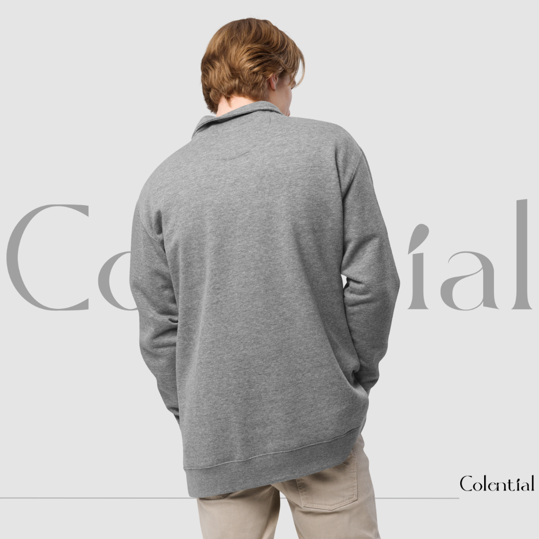 Colential Embroidered Fleece Pullover - SM010