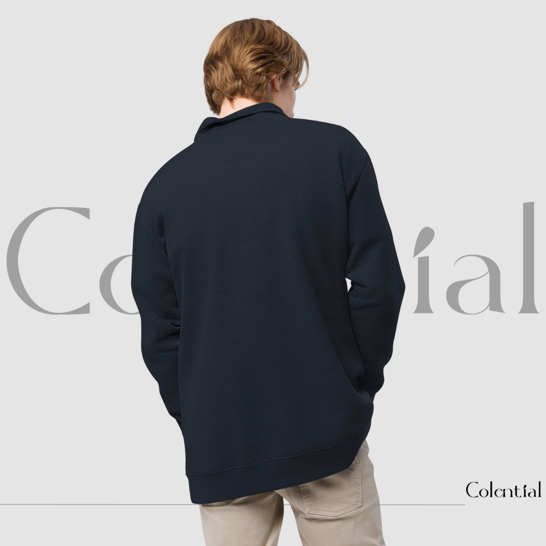 Colential Embroidered Fleece Pullover - SM011