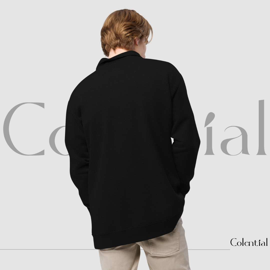 Colential Embroidered Fleece Pullover - SM012