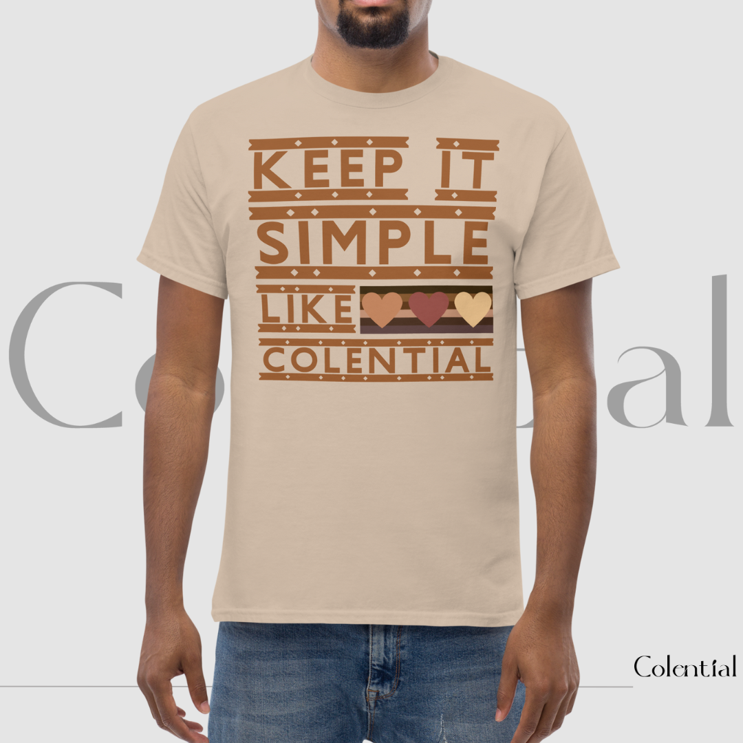 Colential Men's Classic T-shirt - TD009