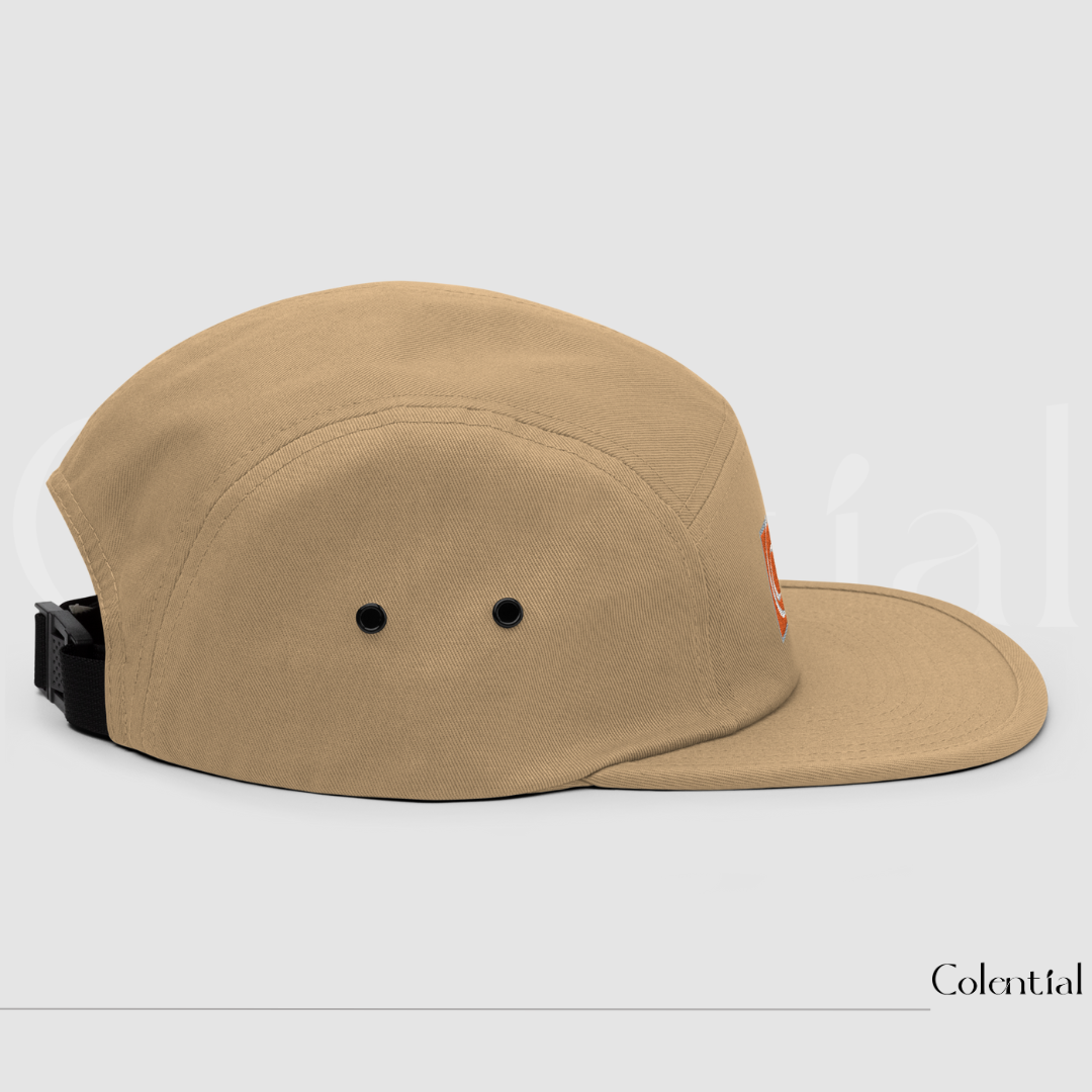 Colential Embroidered Five Panel Cap - CR809