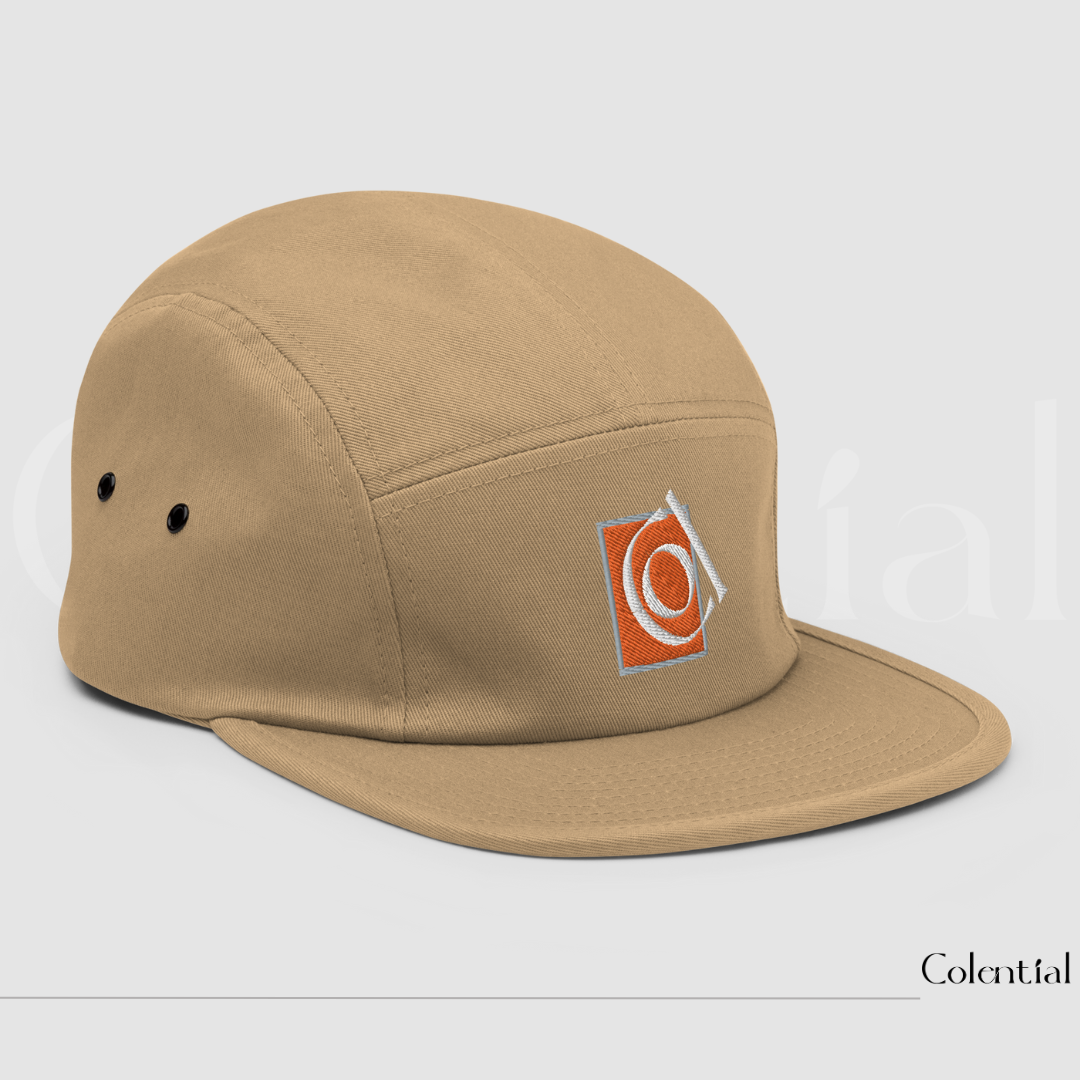 Colential Embroidered Five Panel Cap - CR809