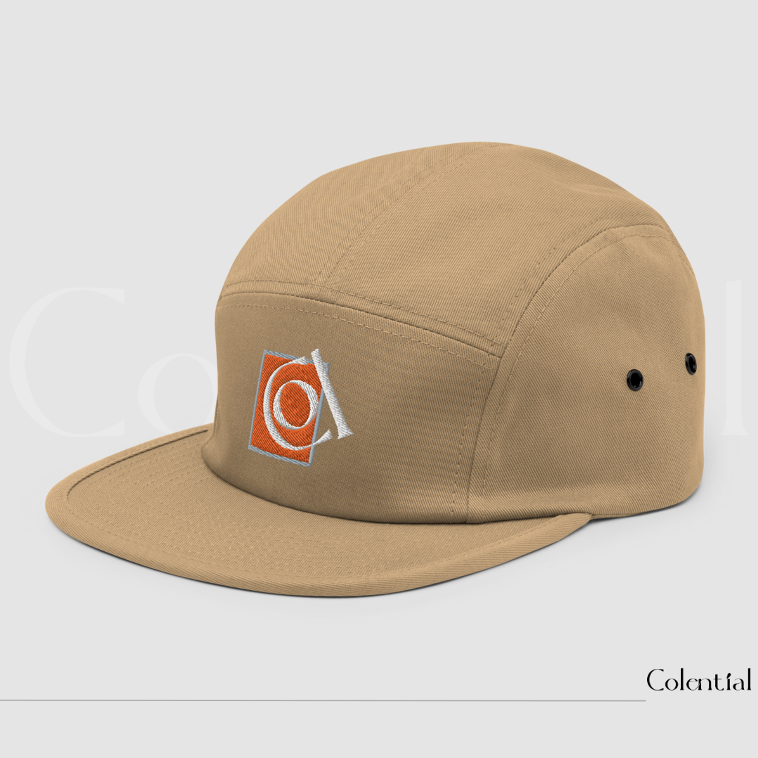 Colential Embroidered Five Panel Cap - CR809