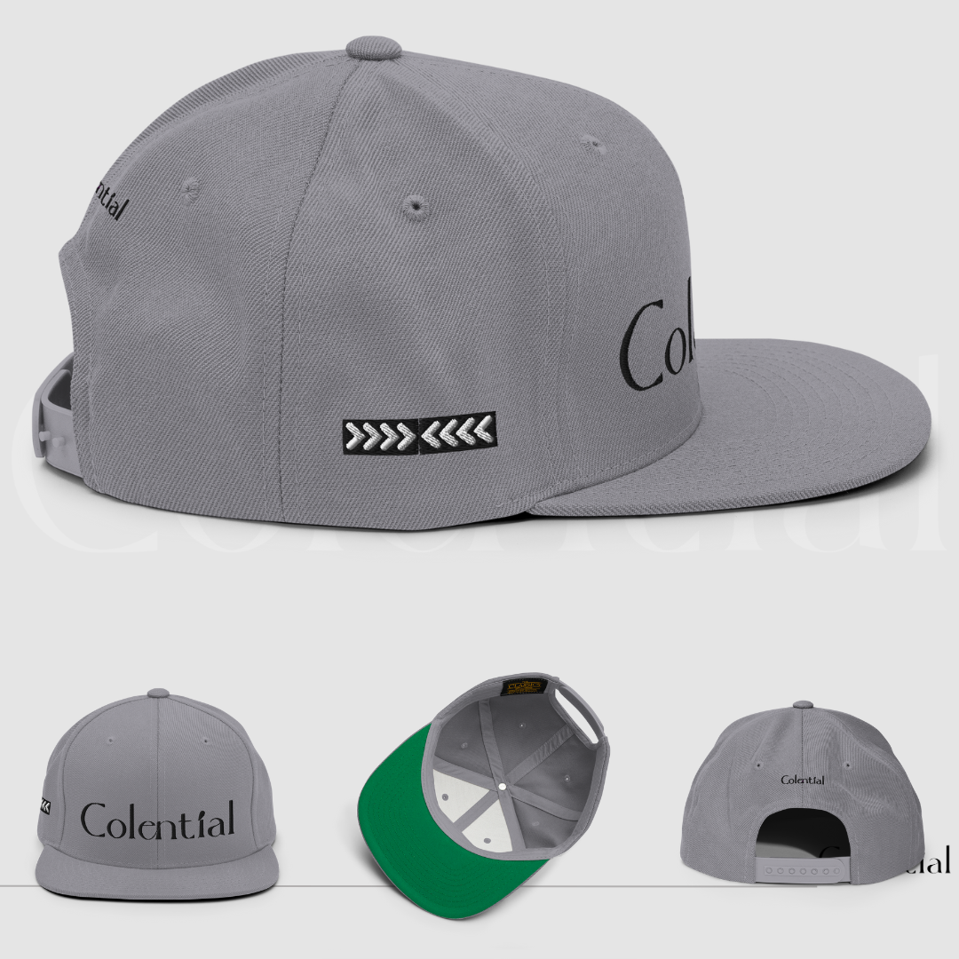 Colential Embroidered Uni-Sex Snapback Hat - CW803