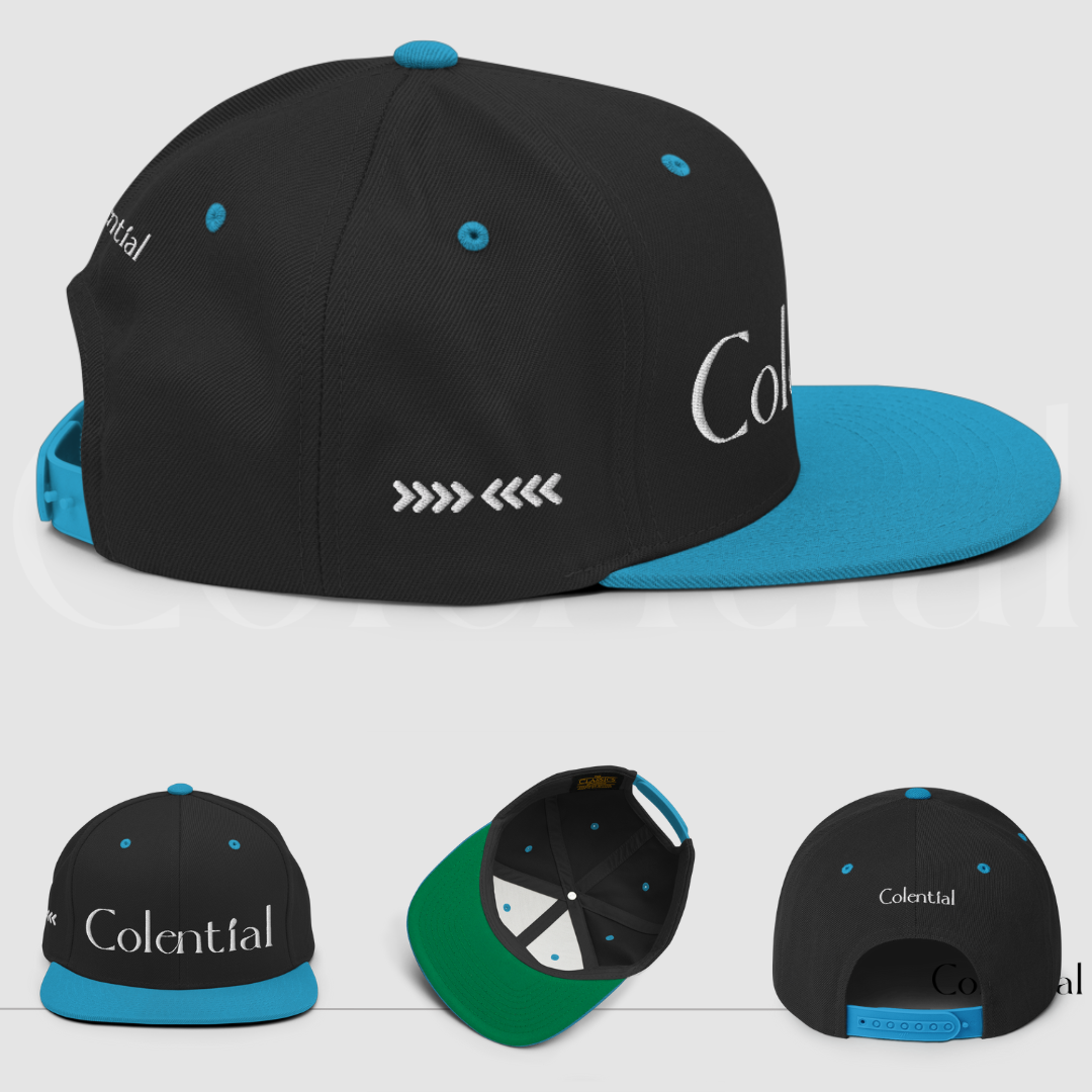 Colential Embroidered Uni-Sex Snapback Hat - CW802