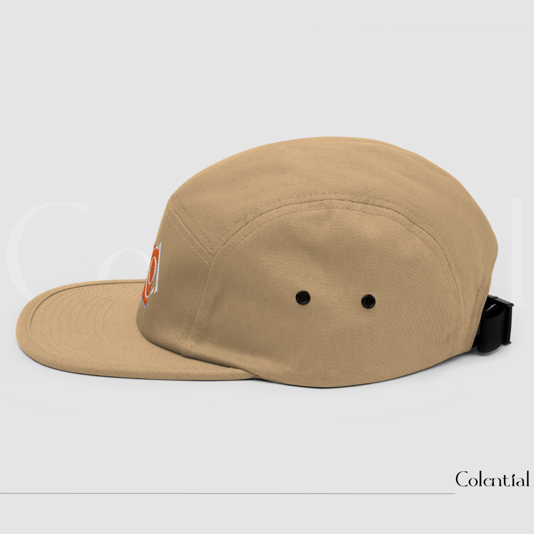 Colential Embroidered Five Panel Cap - CR809