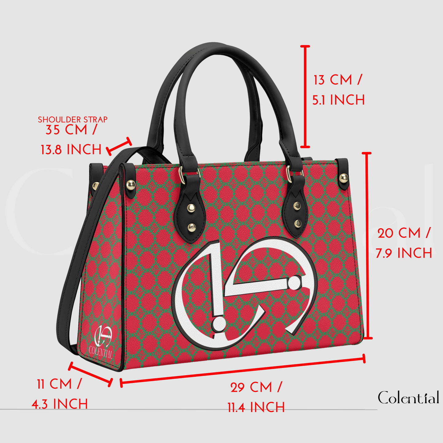 Colential Luxury Women Shoulder Stripe handbag - WB010