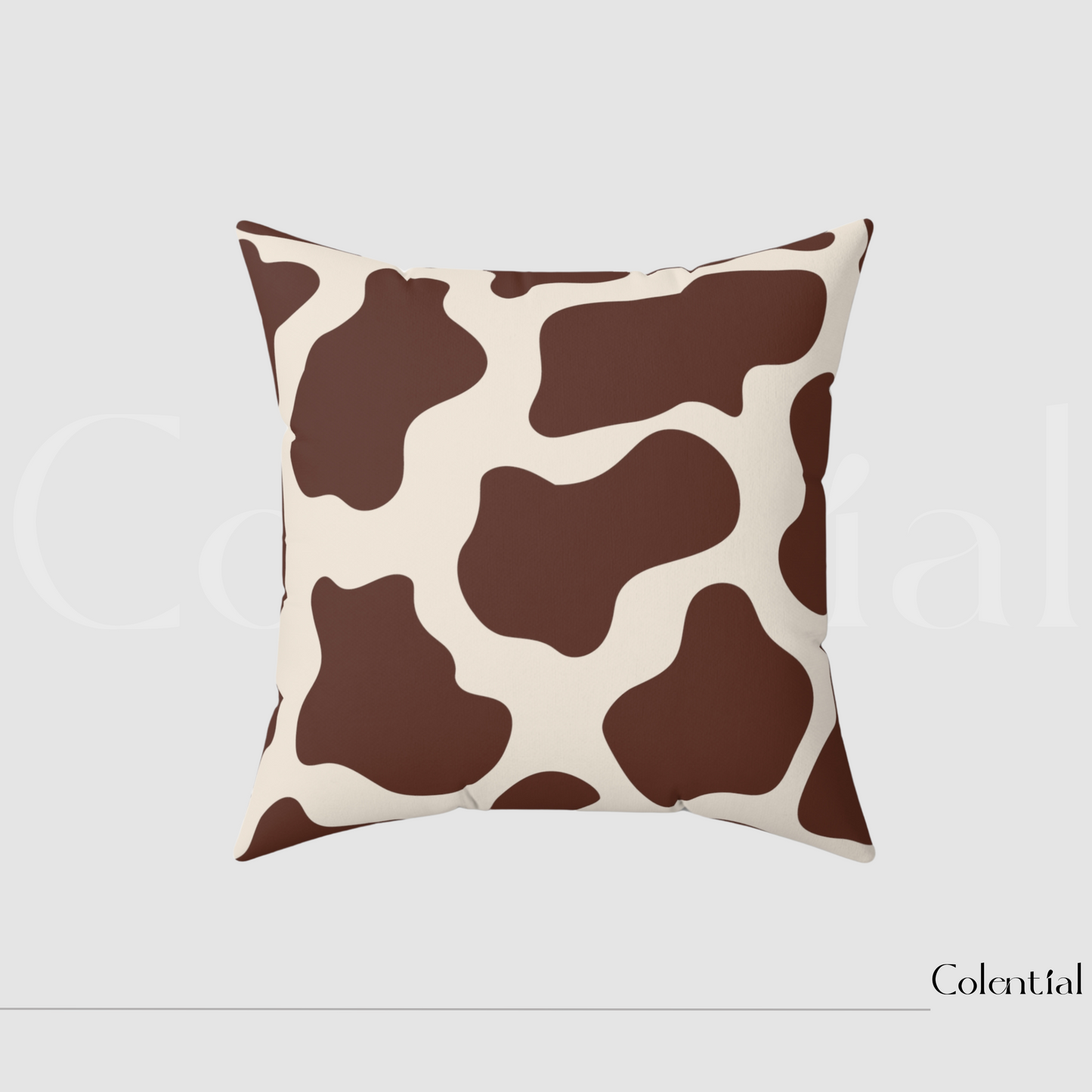 Colential Spun Polyester Square Pillow - HP012